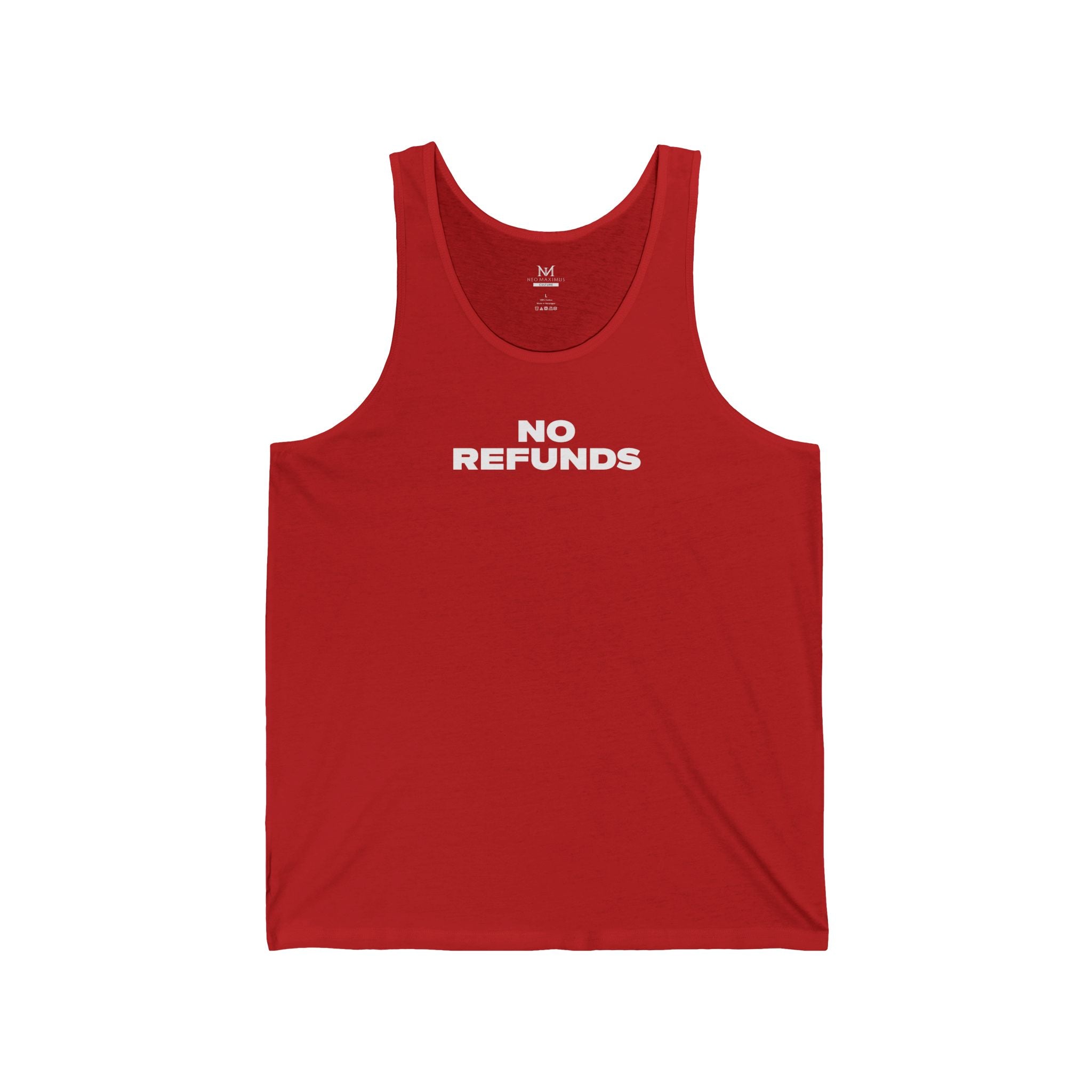 No Refunds - Unisex Tank