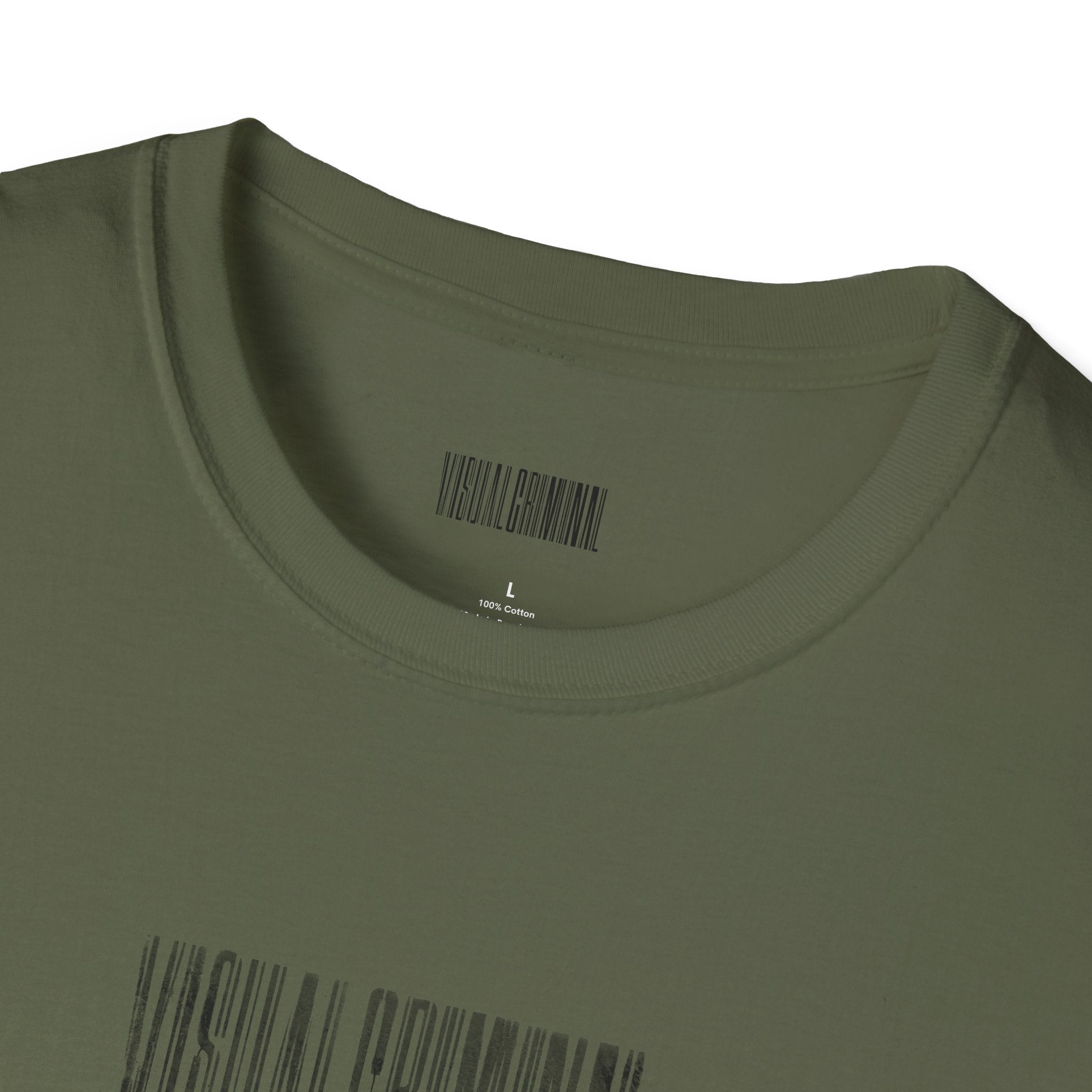 Visual Criminal Barcode - Unisex Tee