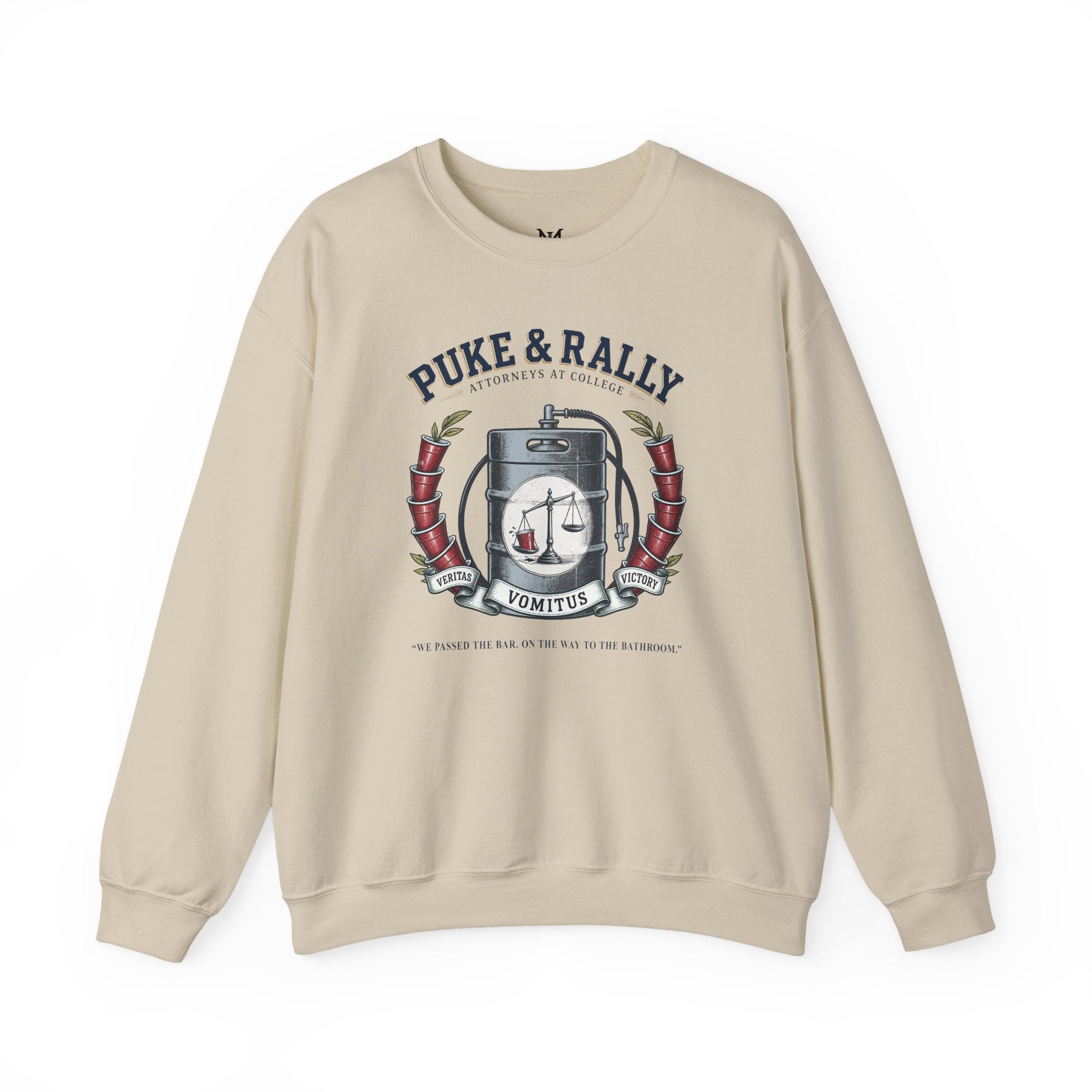 Puke & Rally - Unisex Heavy Blend™ Crewneck Sweatshirt