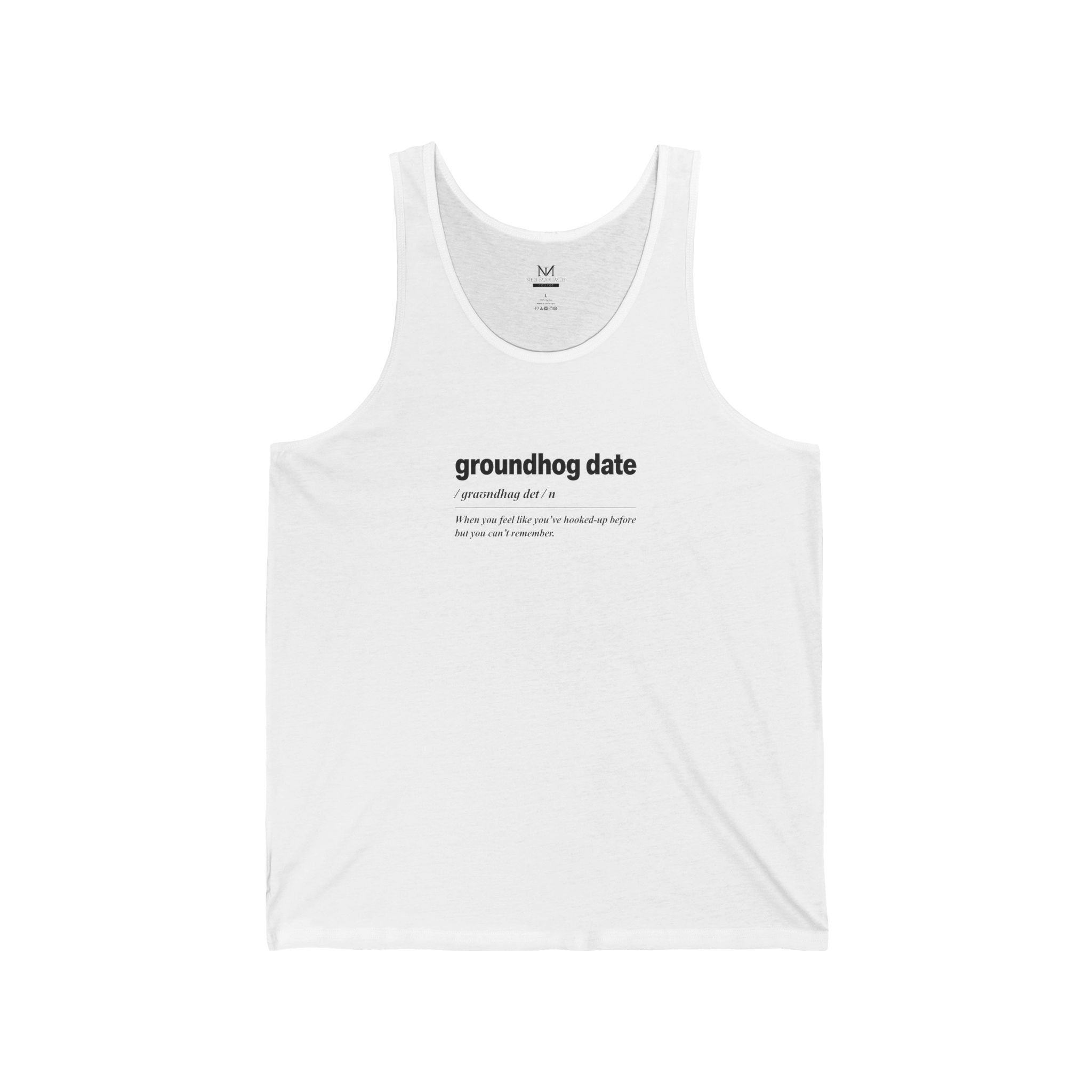 Groundhog Date - Unisex Jersey Tank