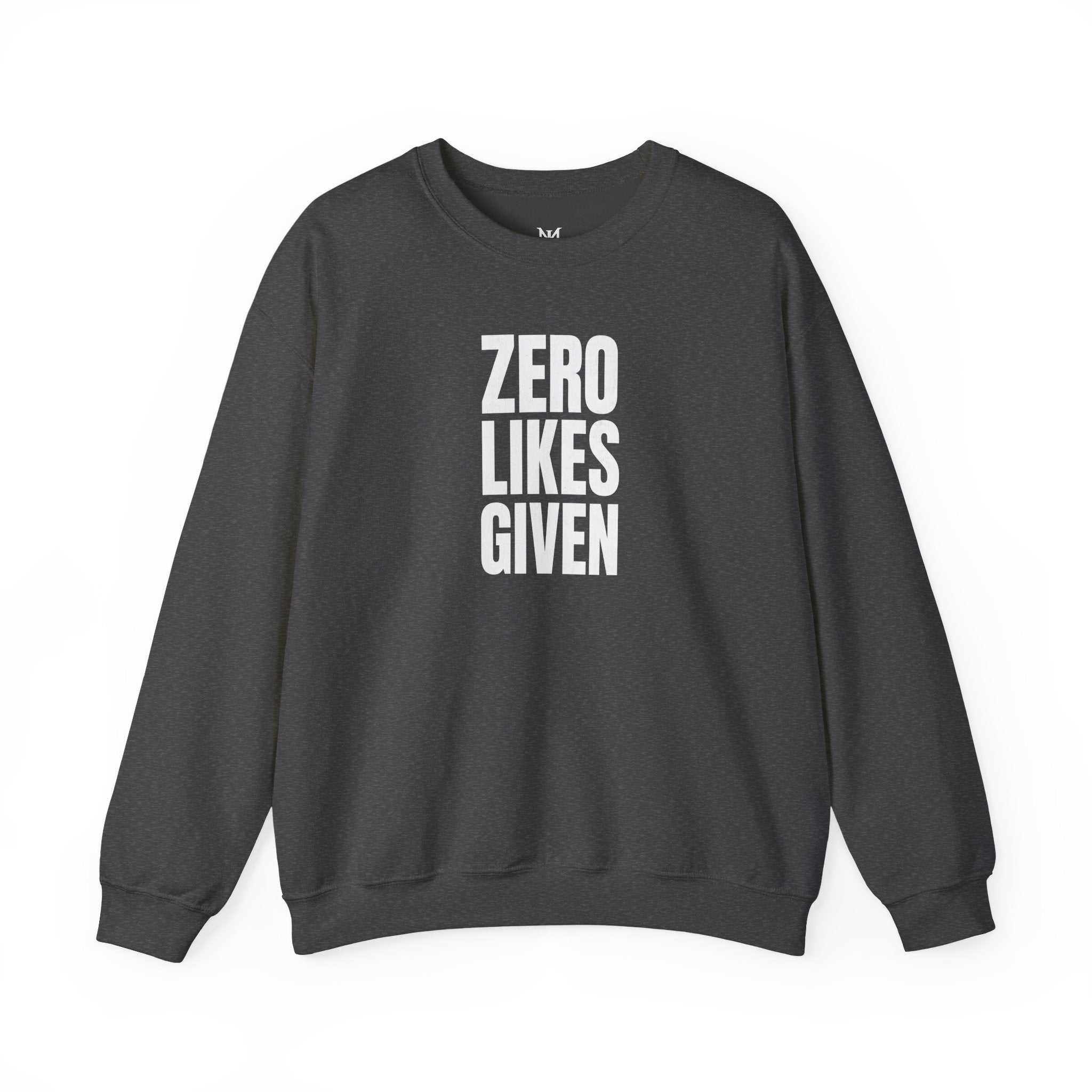 Zero Likes Given - Unisex Heavy Blend™ Sweatshirt