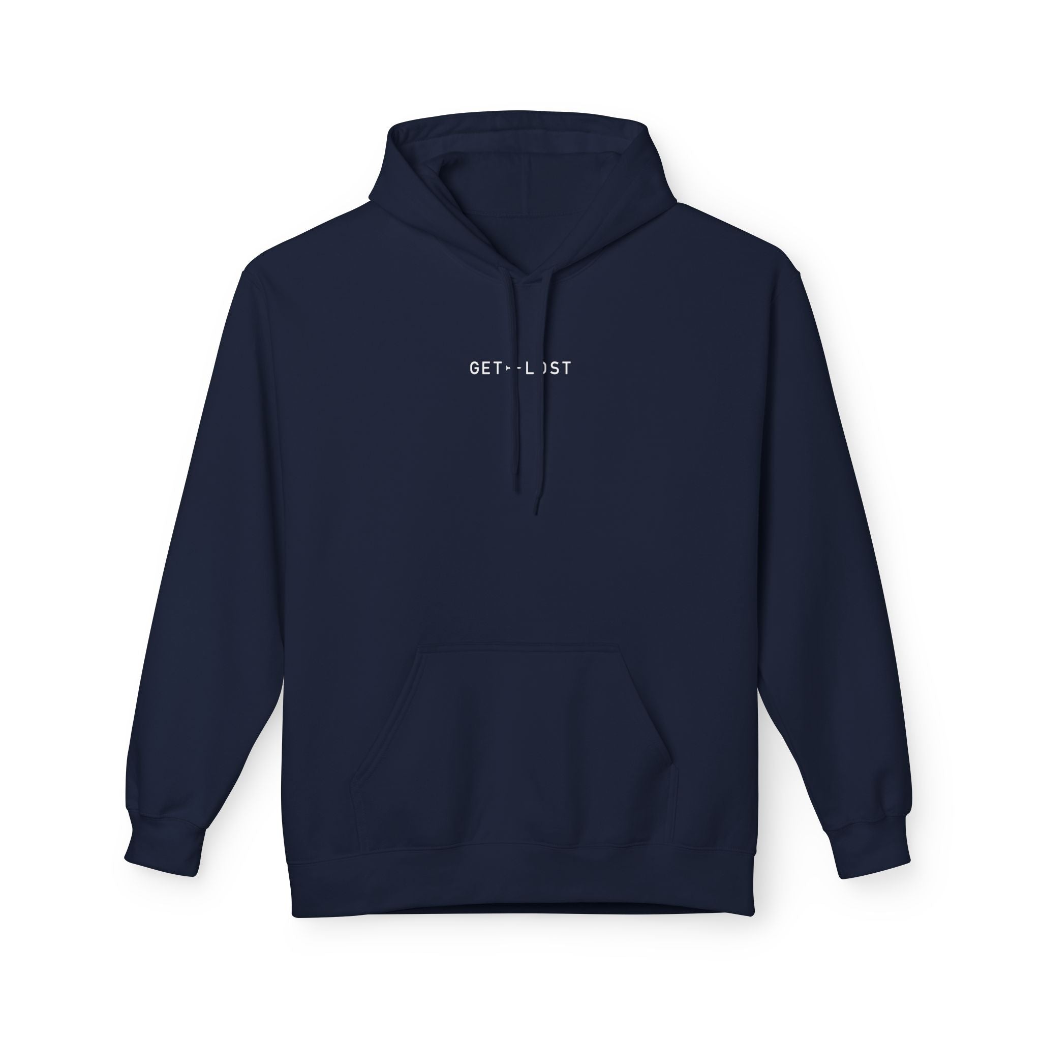 Get Lost - Unisex Midweight Fleece Hoodie