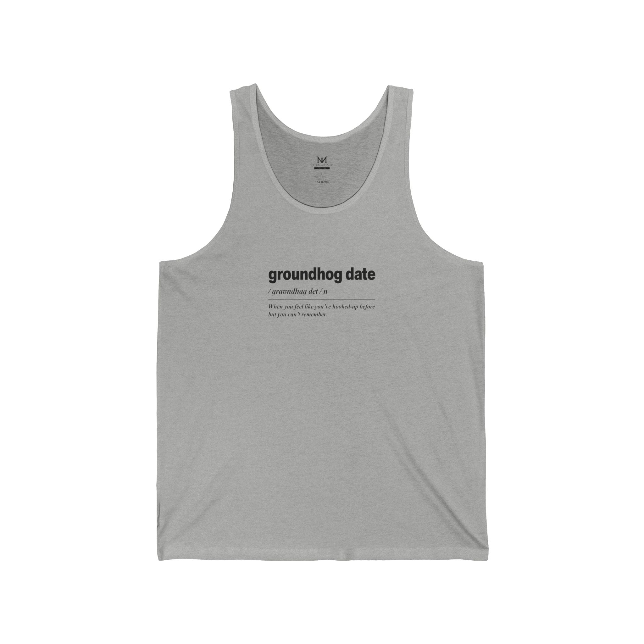 Groundhog Date - Unisex Jersey Tank
