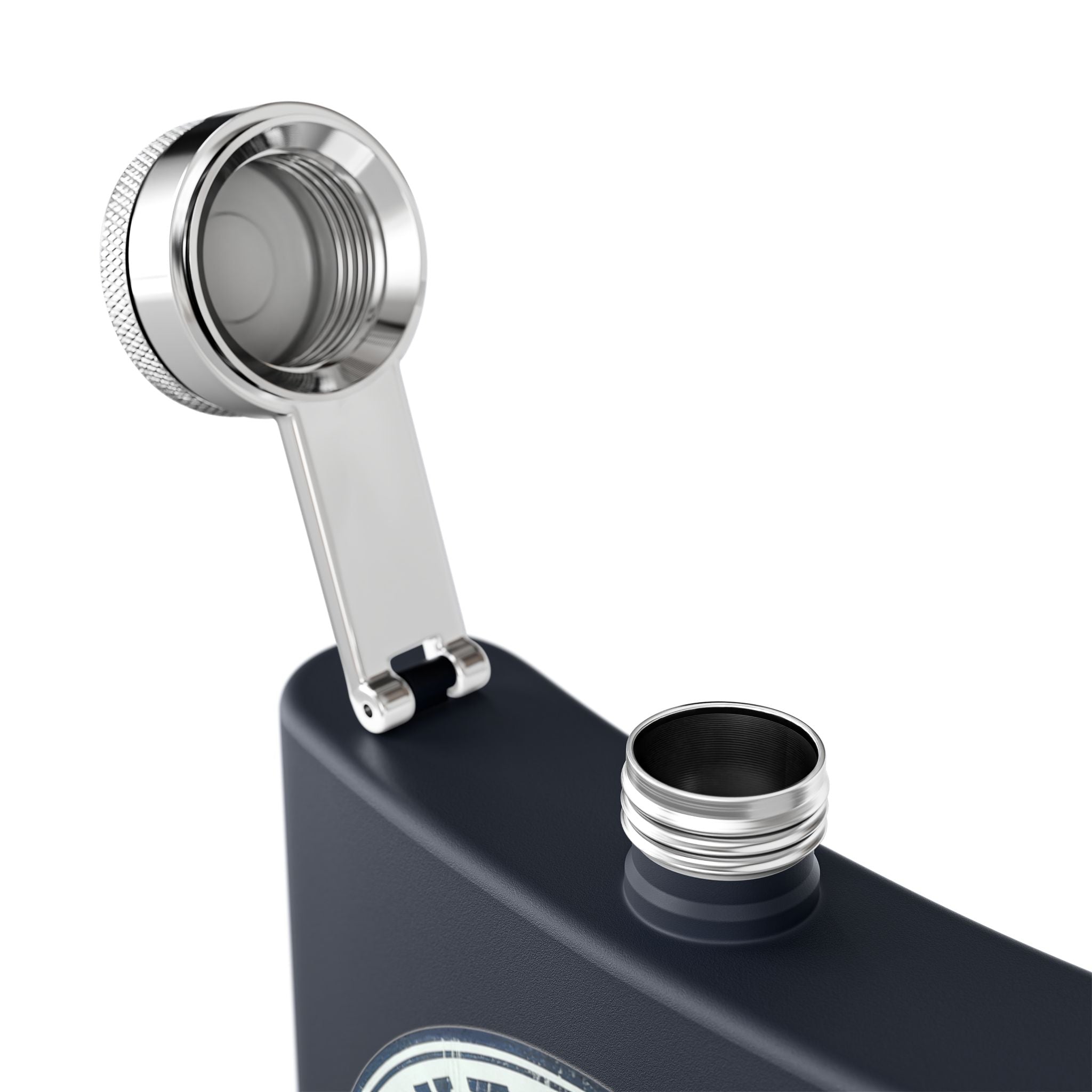 Puke & Rally - 6oz Stainless Steel Flask