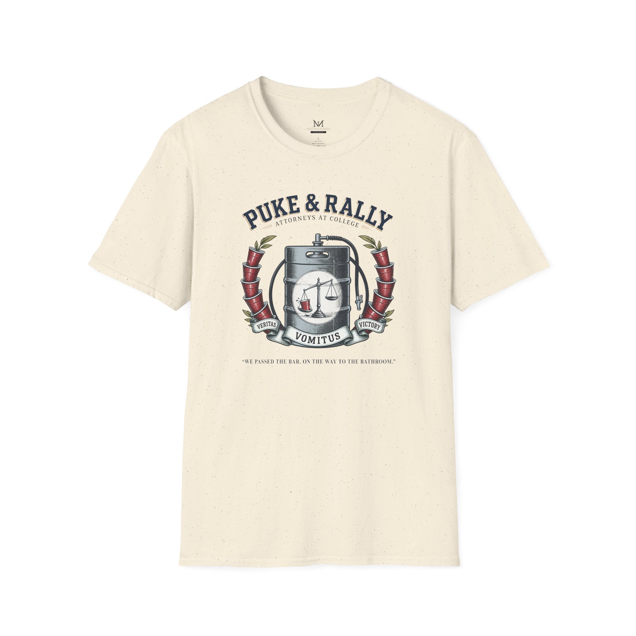 Puke & Rally - Unisex Softstyle Tee