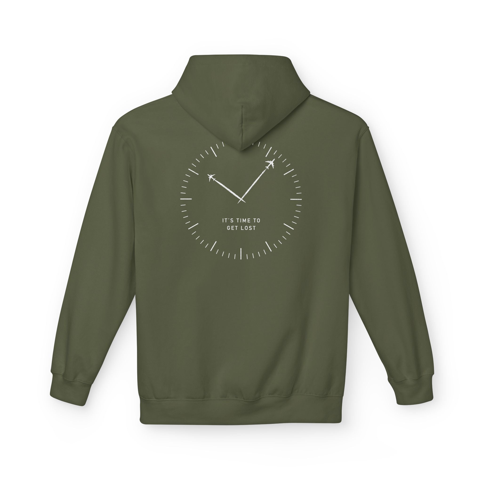 Get Lost - Unisex Midweight Fleece Hoodie