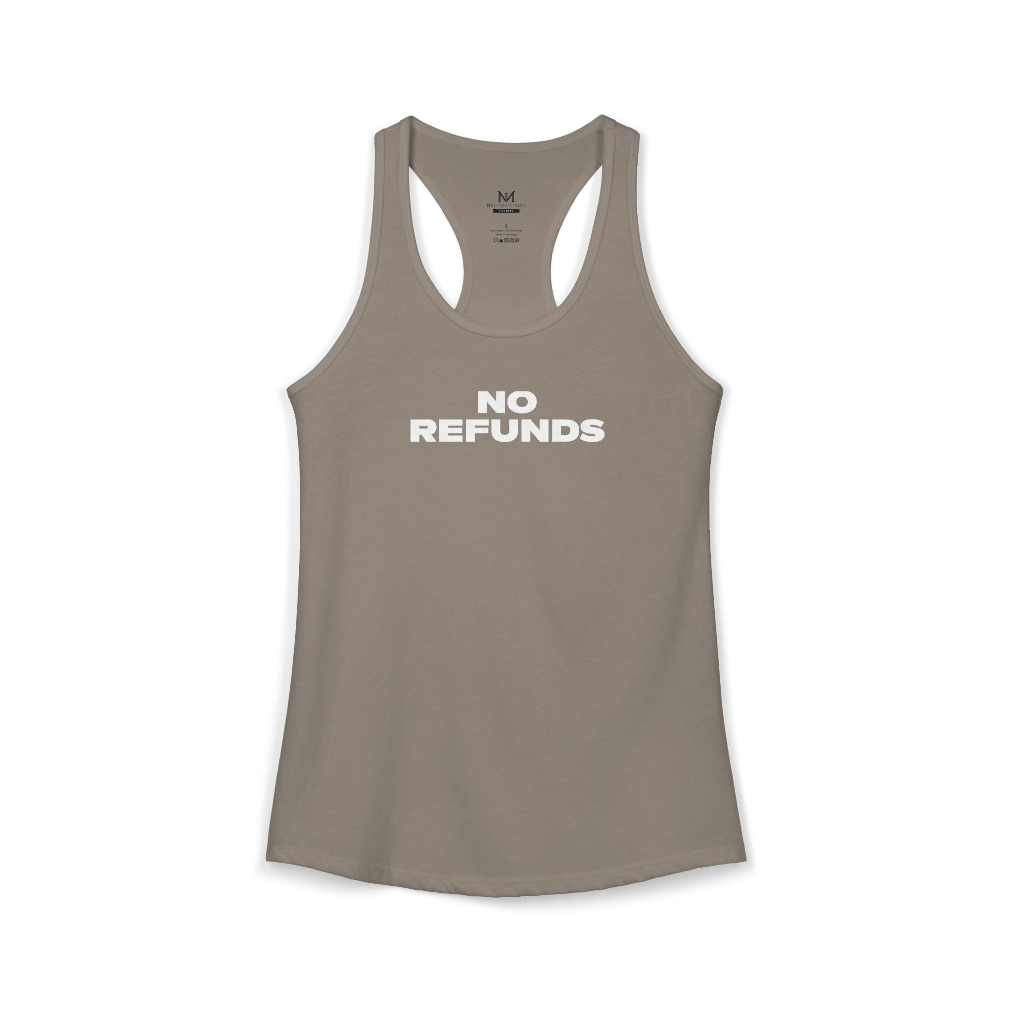 No Refunds - Women's Racerback Tank