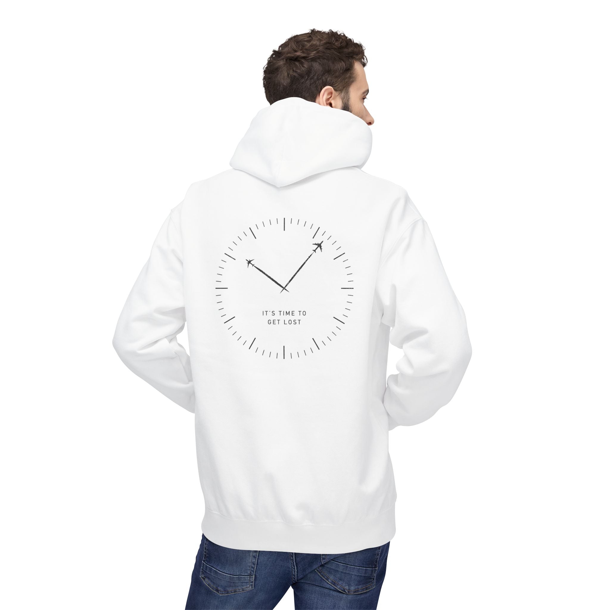 Get Lost - Unisex Midweight Fleece Hoodie