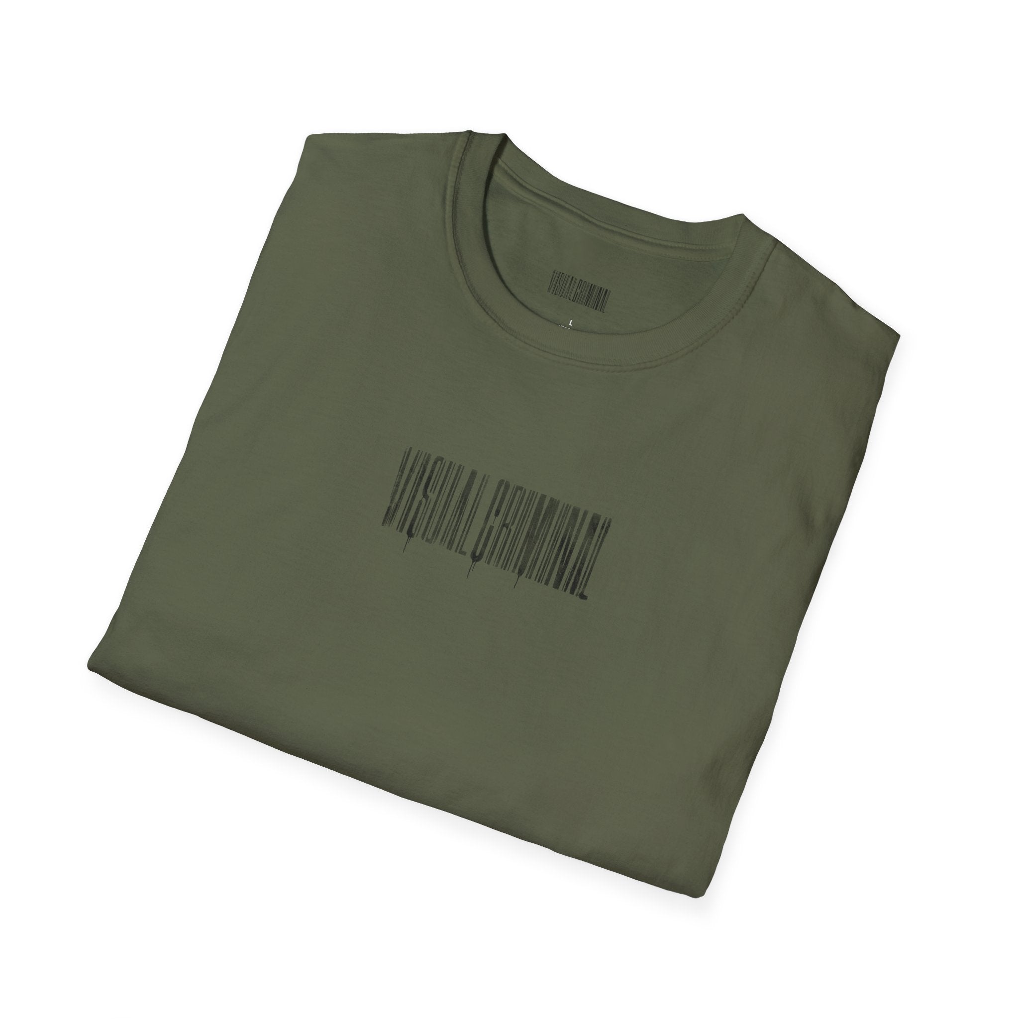 Visual Criminal Barcode - Unisex Tee