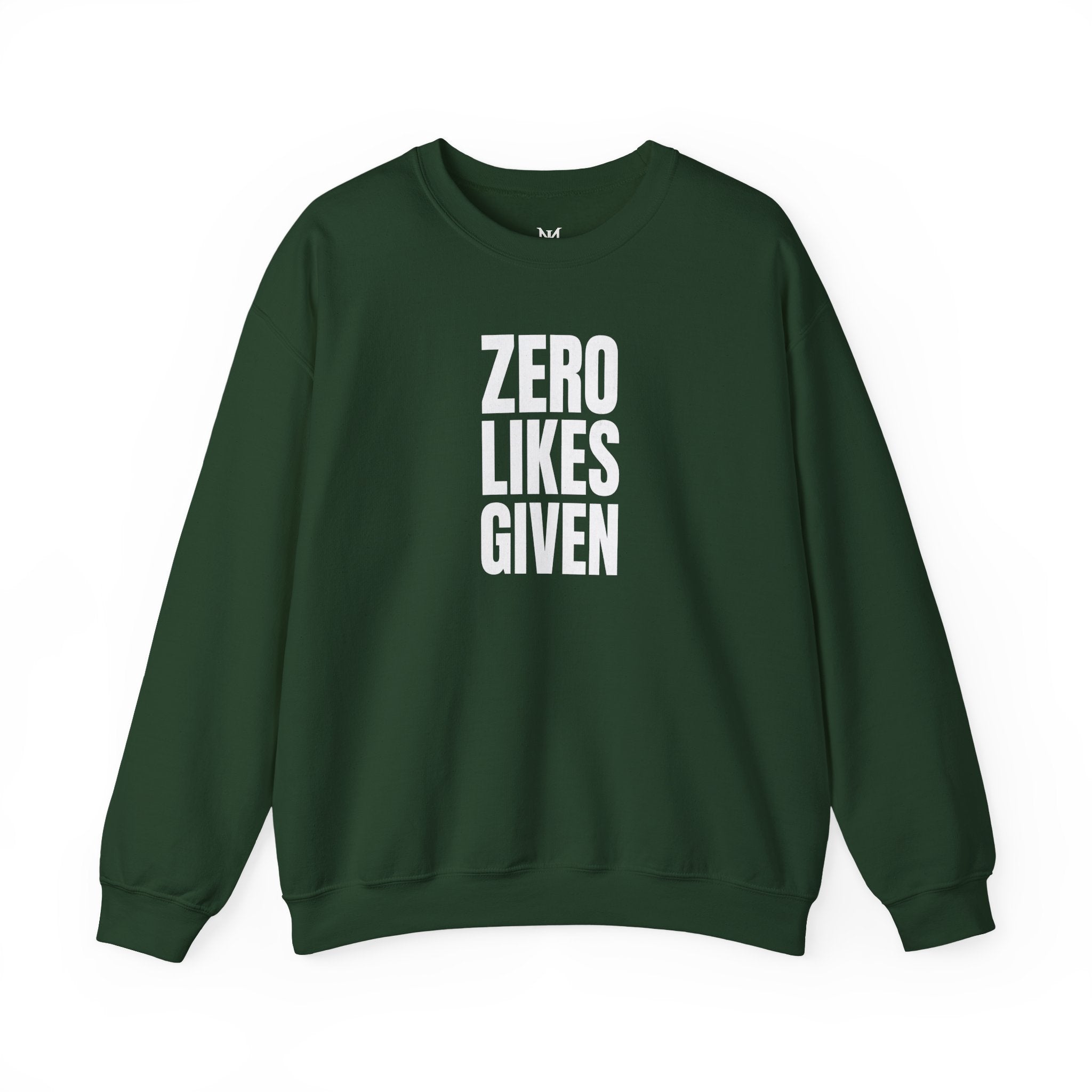 Zero Likes Given - Unisex Heavy Blend™ Sweatshirt