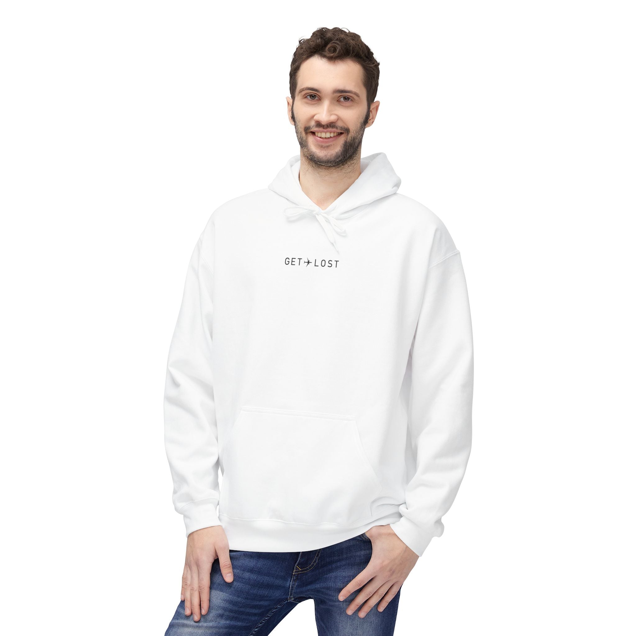 Get Lost - Unisex Midweight Fleece Hoodie
