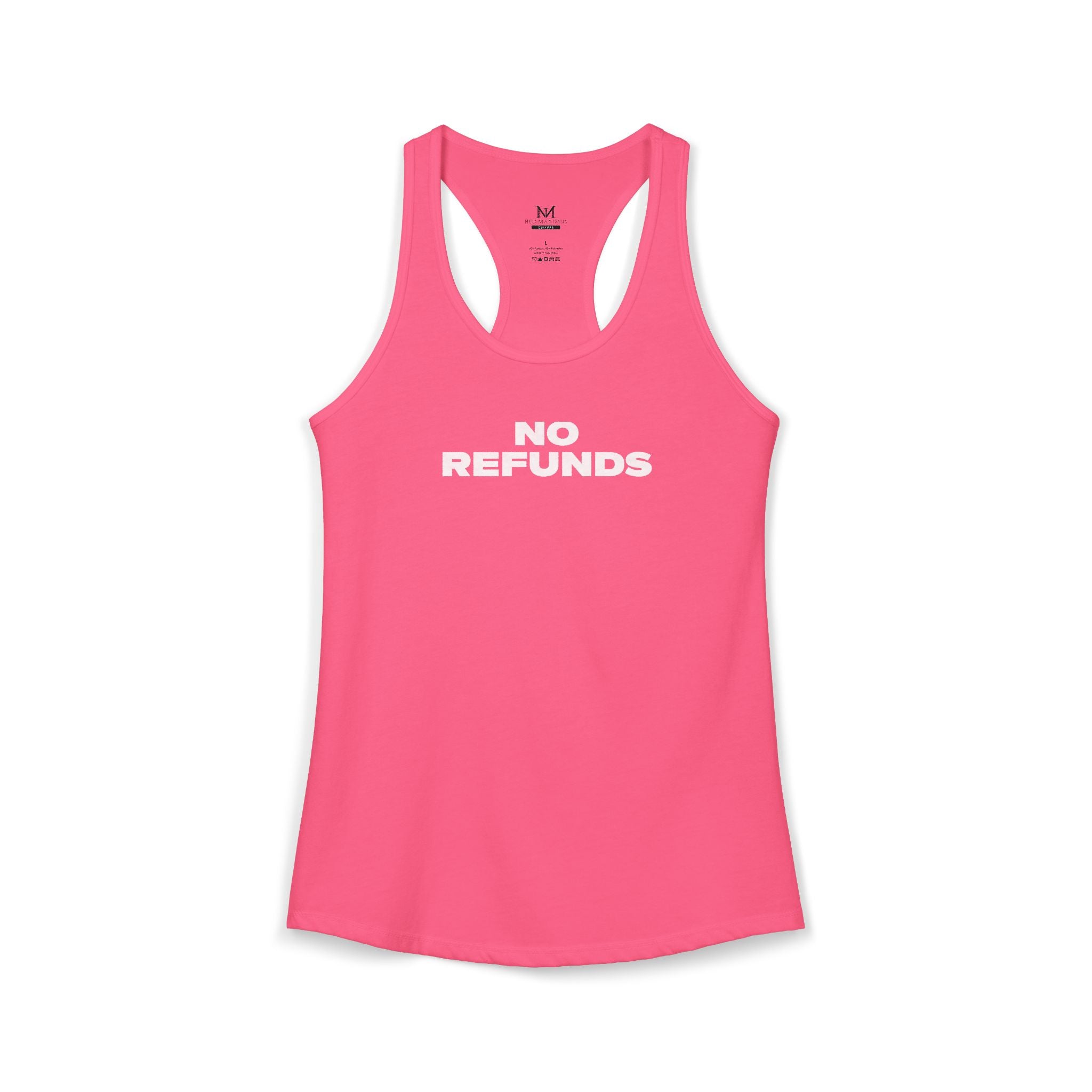 No Refunds - Women's Racerback Tank