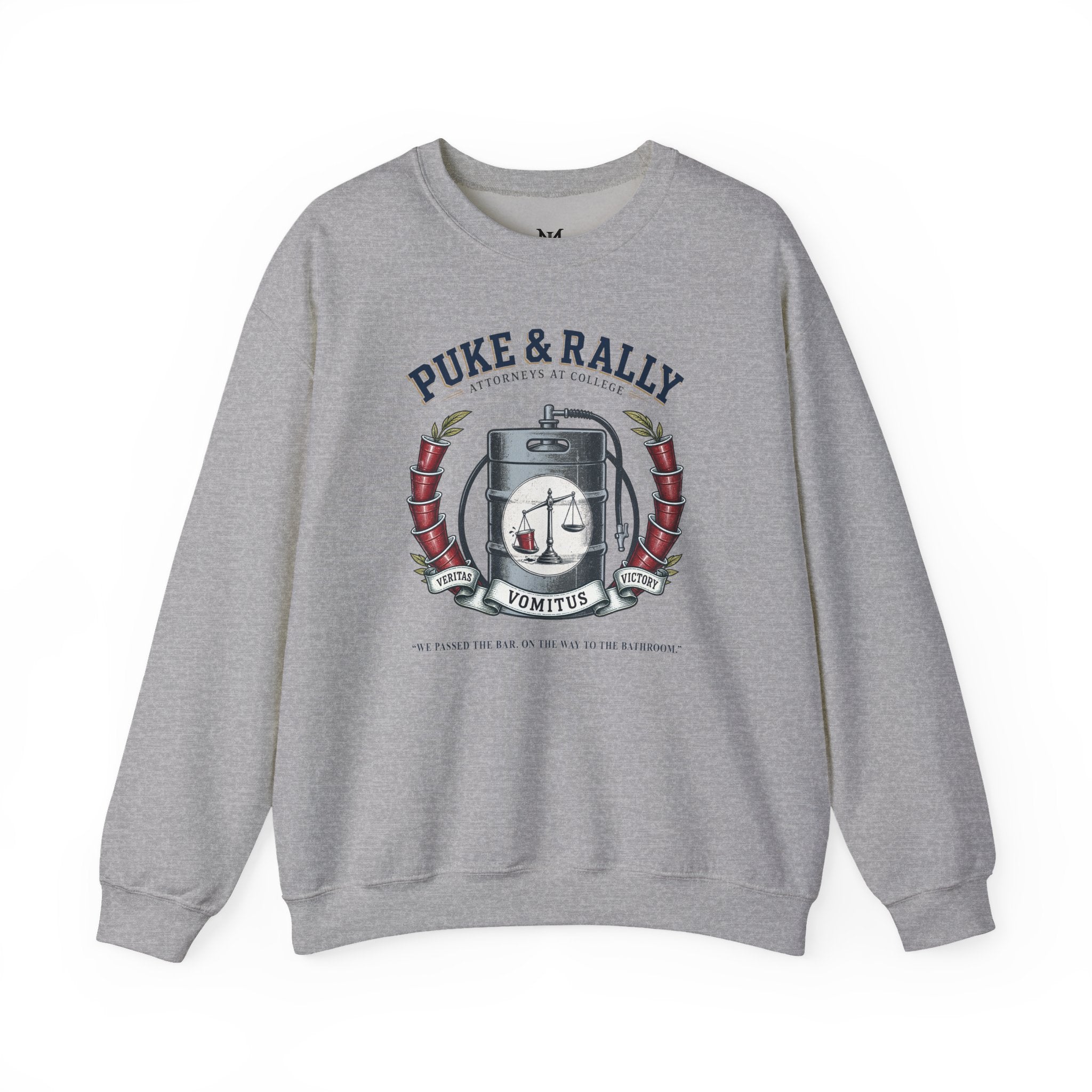 Puke & Rally - Unisex Heavy Blend™ Crewneck Sweatshirt