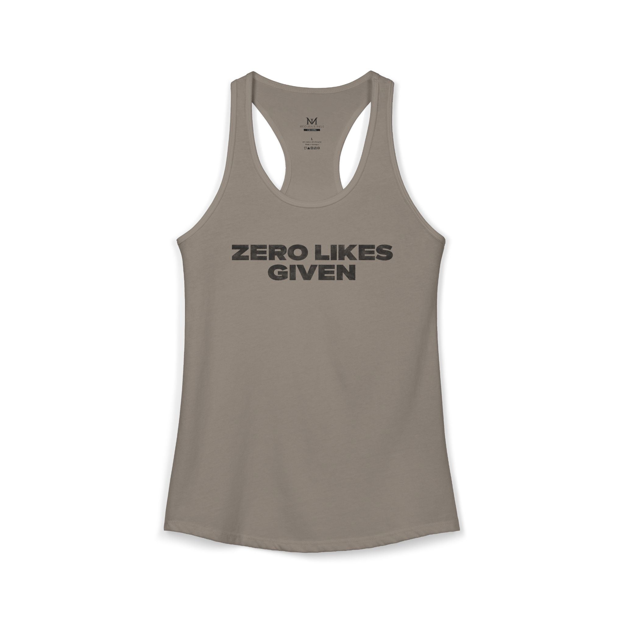 Zero Likes Given - Women's Ideal Racerback Tank