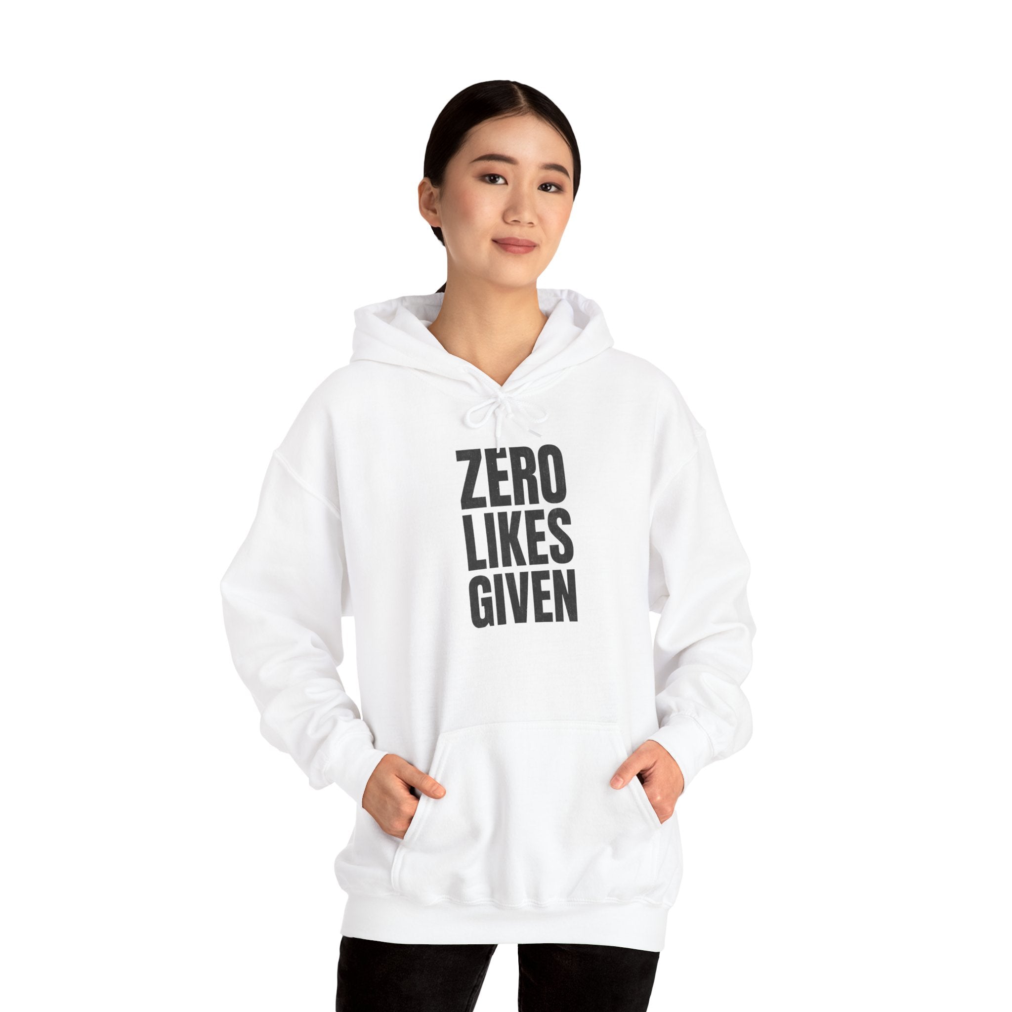 Zero Likes Given - Unisex Heavy Blend™ Hoodie