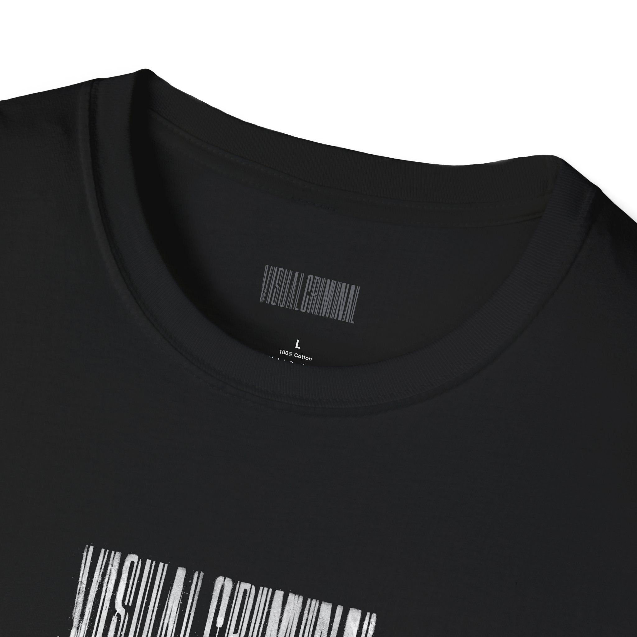 Visual Criminal Barcode - Unisex Tee