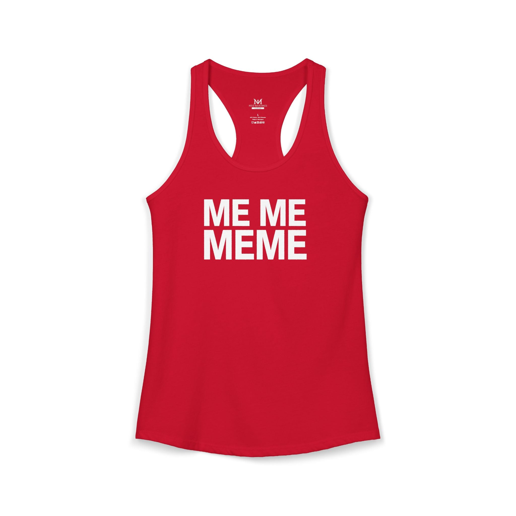 Me Me Meme - Women's Racerback Tank