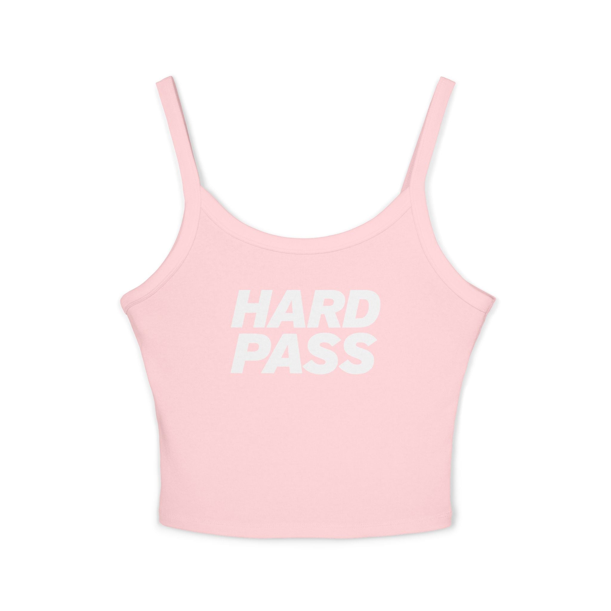 Hard Pass - Women's Spaghetti Strap Tank