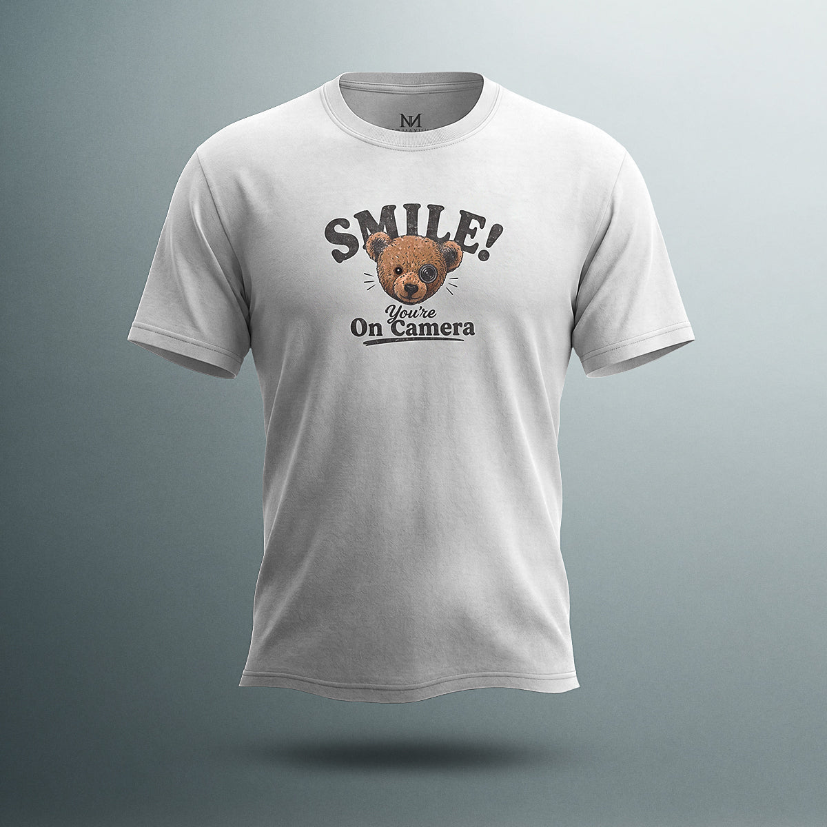 Smile! You're On Camera - Unisex Garment-Dyed Tee