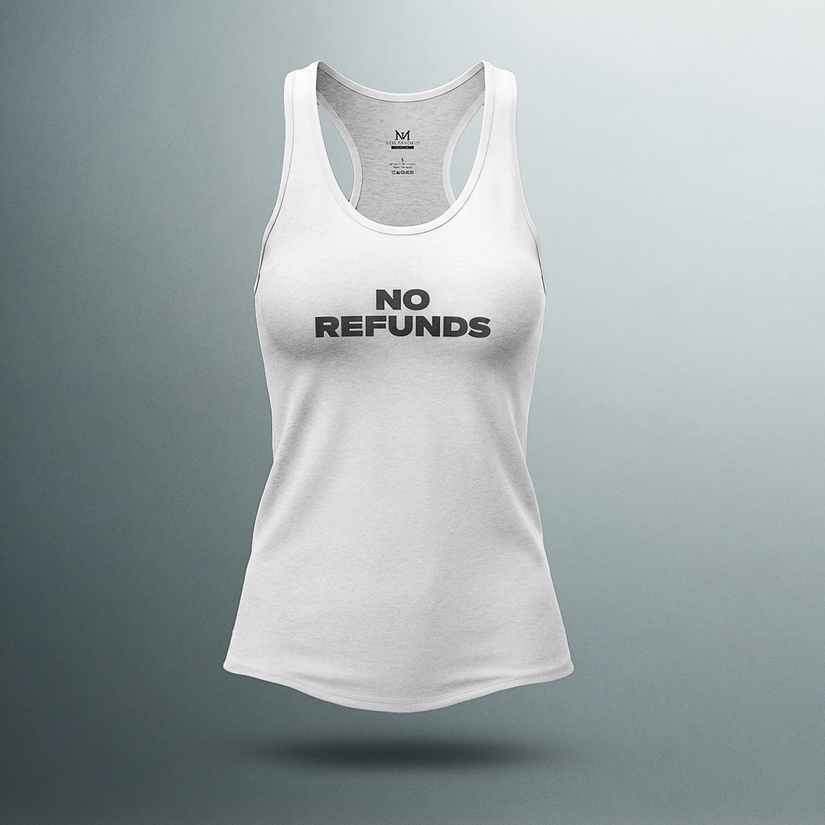 No Refunds - Women's Ideal Racerback Tank