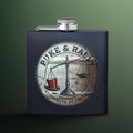 Puke & Rally - 6oz Stainless Steel Flask
