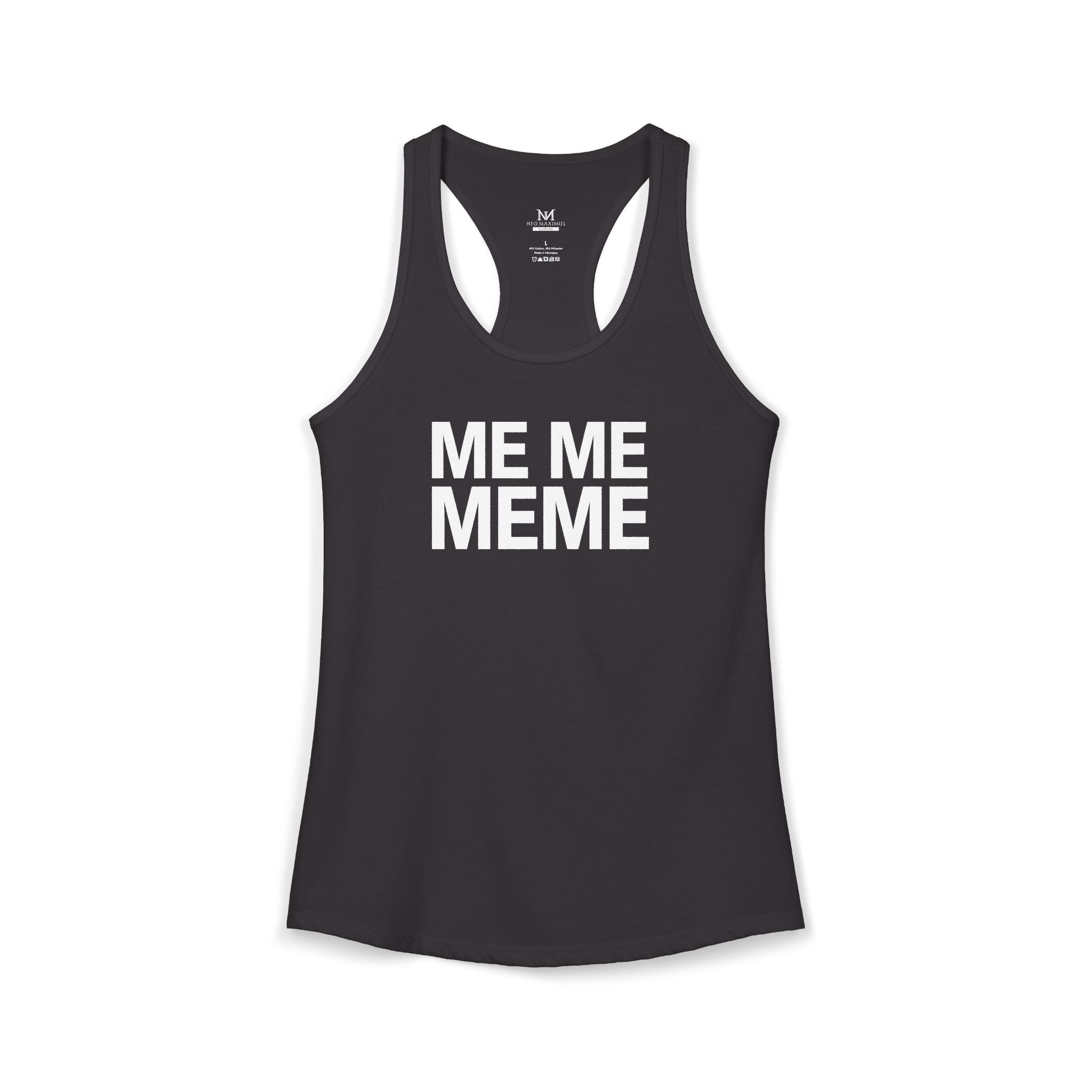 Me Me Meme - Women's Racerback Tank