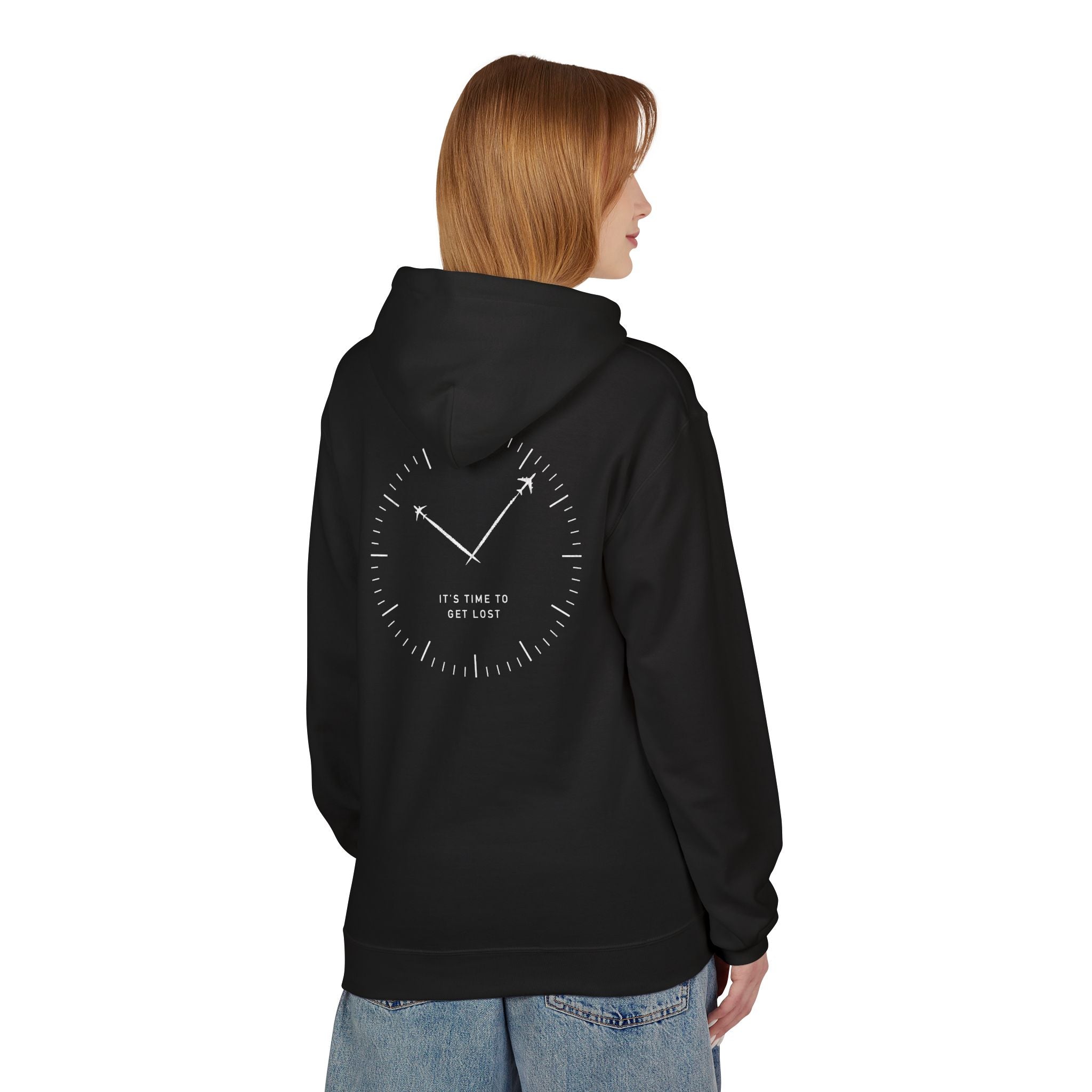 Get Lost - Unisex Midweight Fleece Hoodie