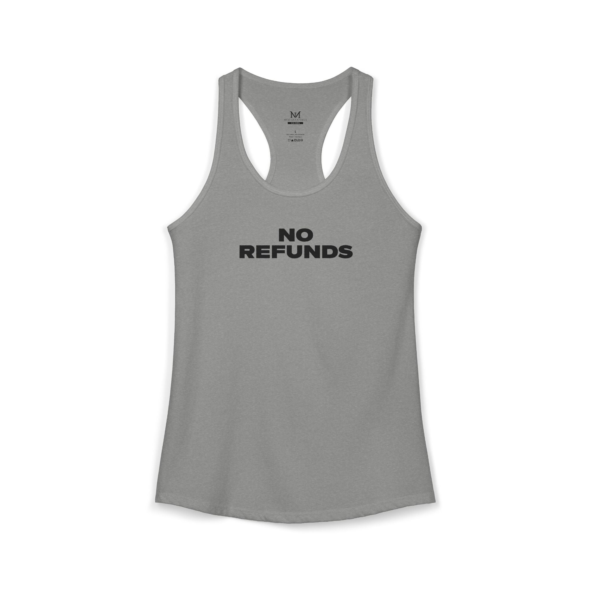 No Refunds - Women's Racerback Tank