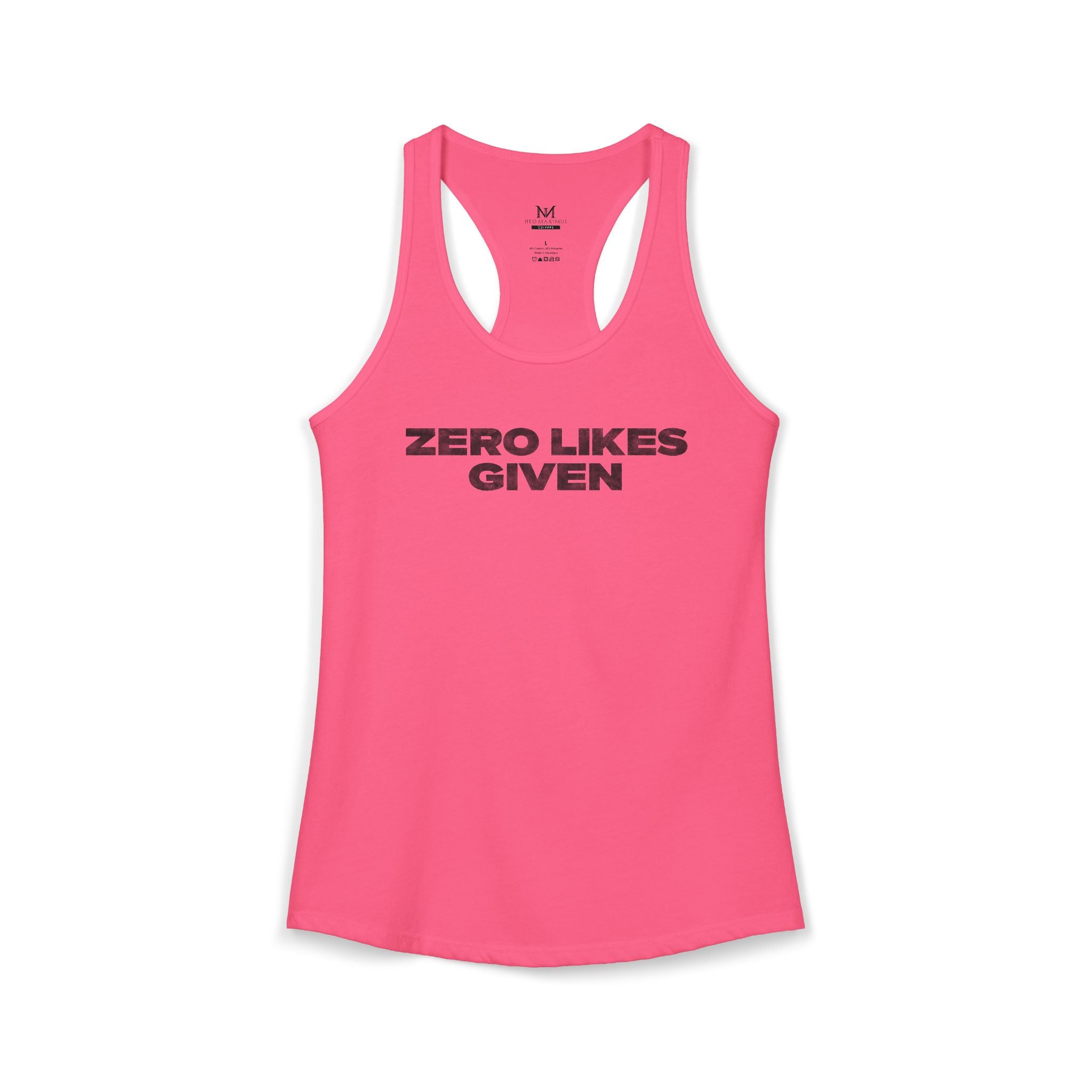 Zero Likes Given - Women's Ideal Racerback Tank