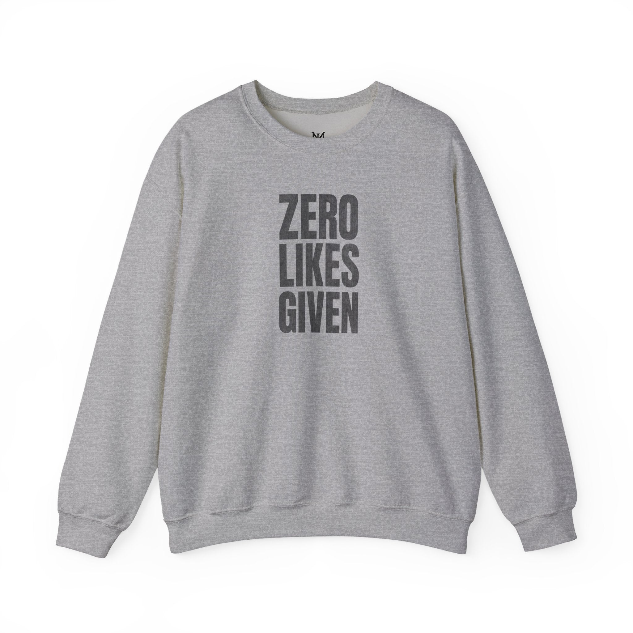 Zero Likes Given - Unisex Heavy Blend™ Sweatshirt