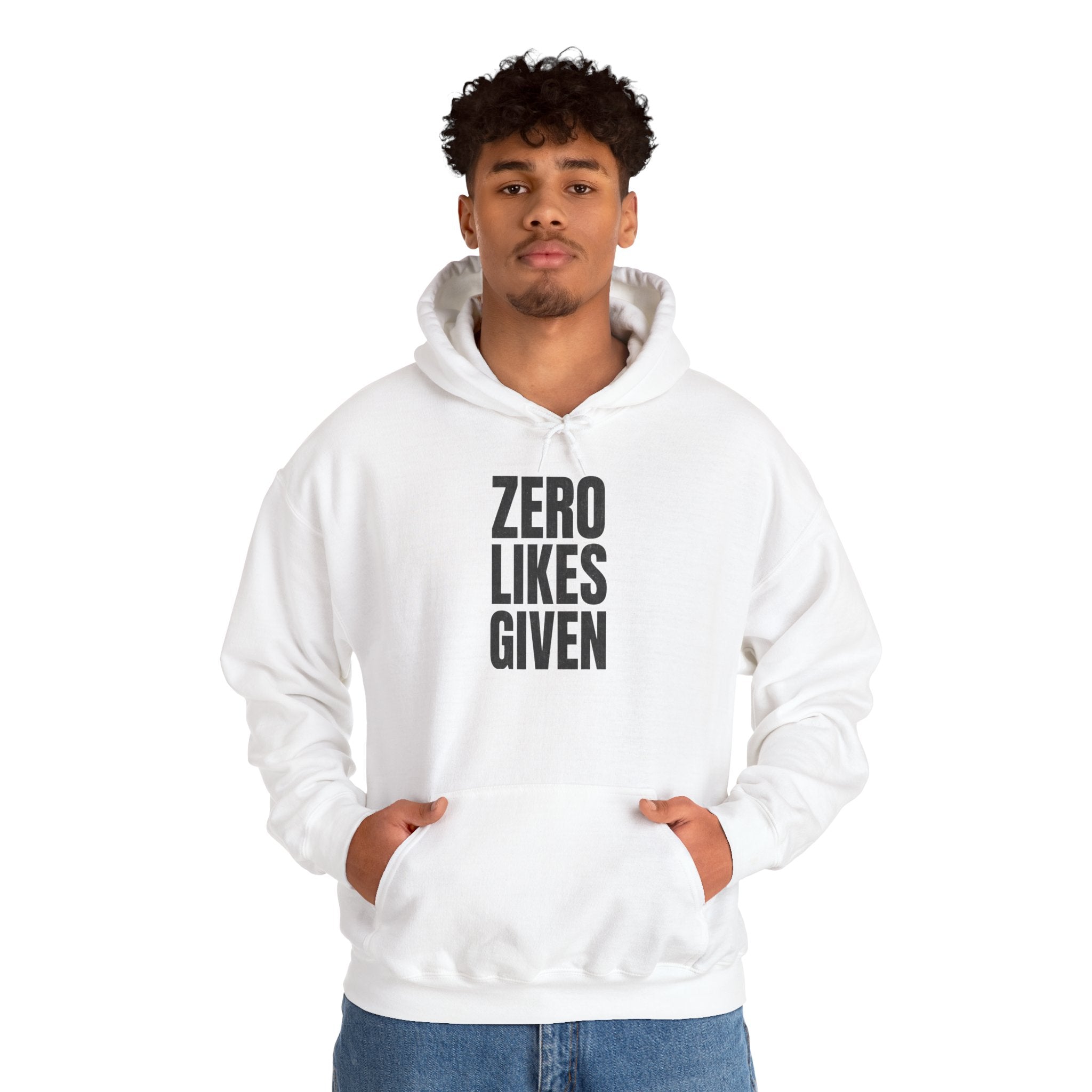 Zero Likes Given - Unisex Heavy Blend™ Hoodie
