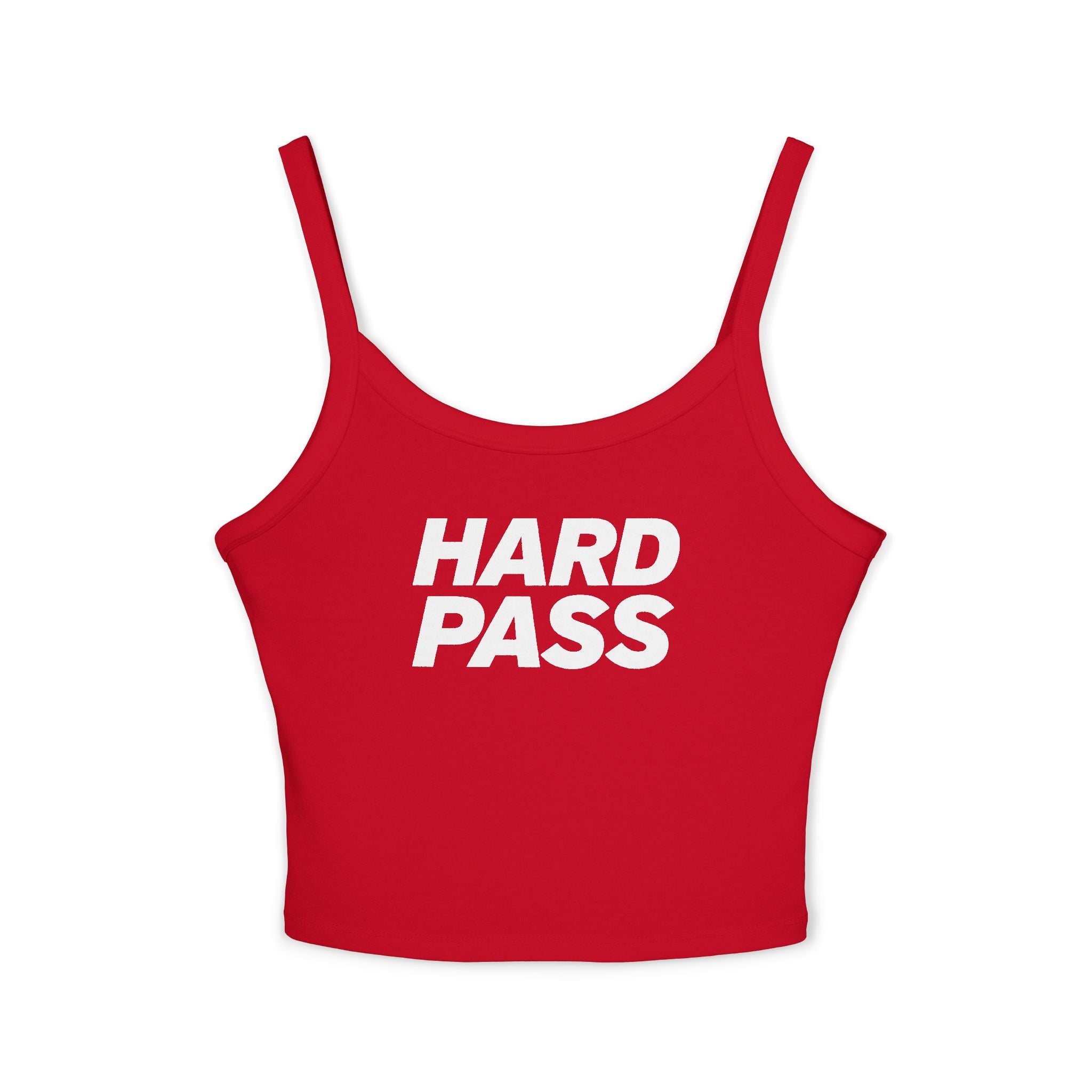 Hard Pass - Women's Spaghetti Strap Tank