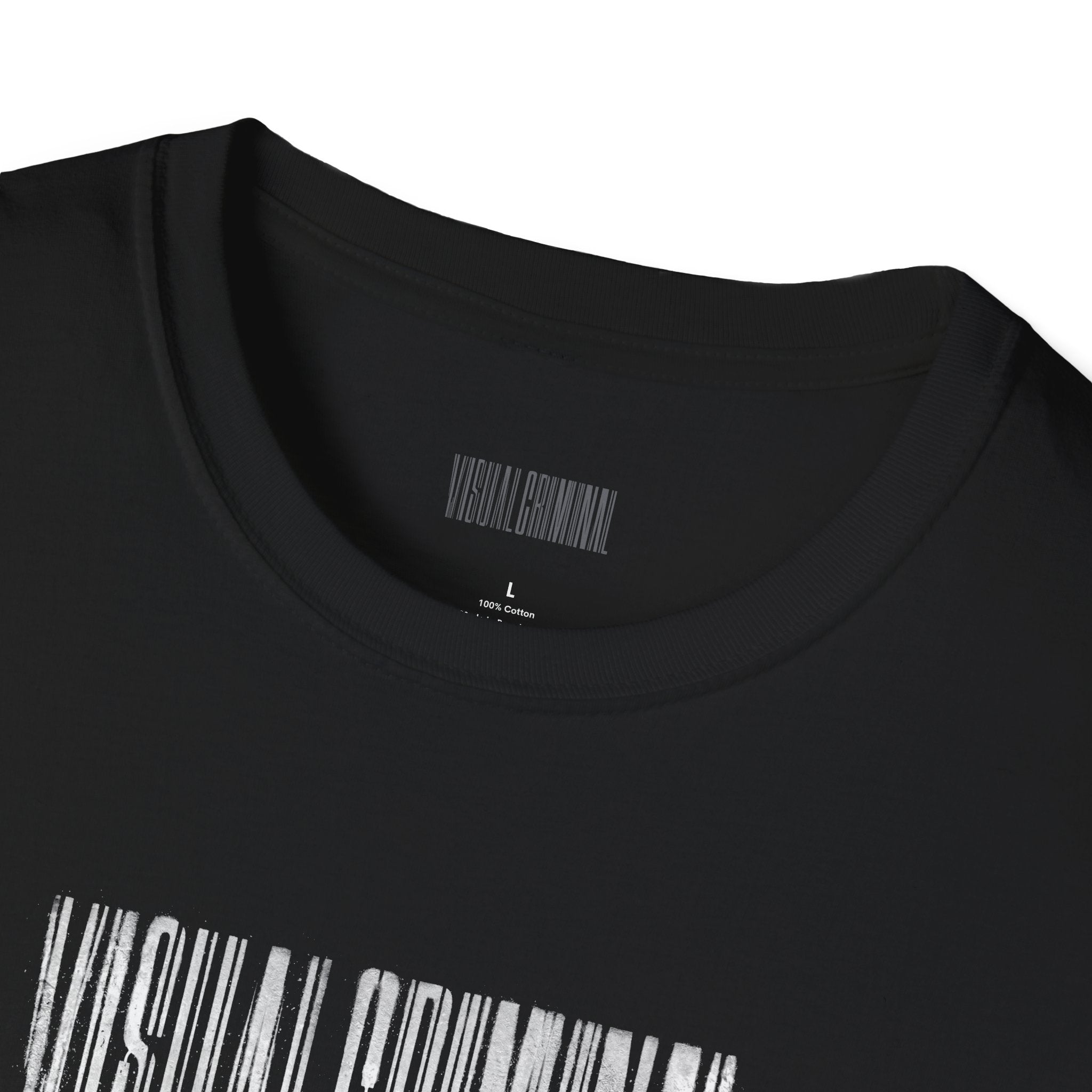 Visual Criminal Barcode - Unisex Tee