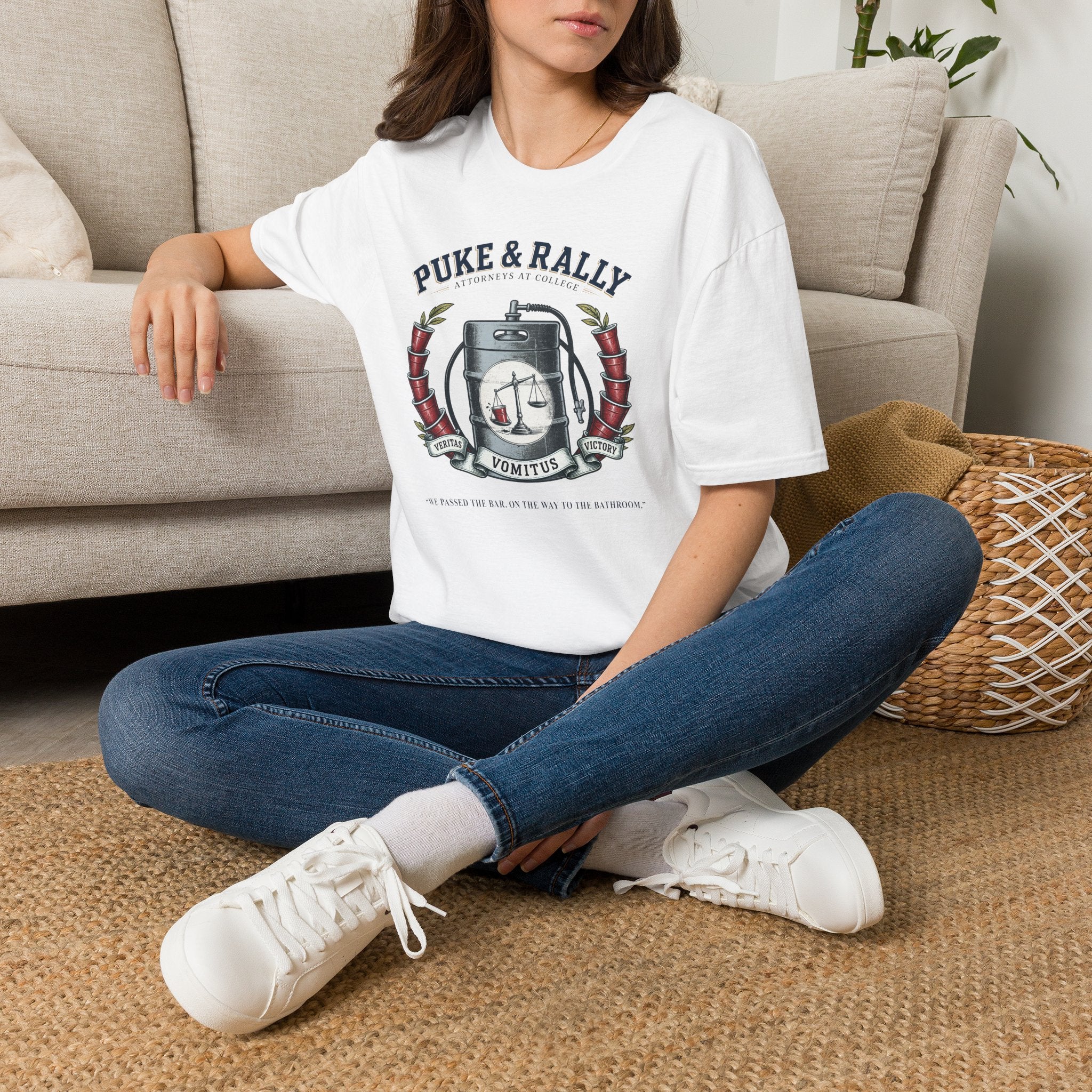 Puke & Rally - Unisex Softstyle Tee