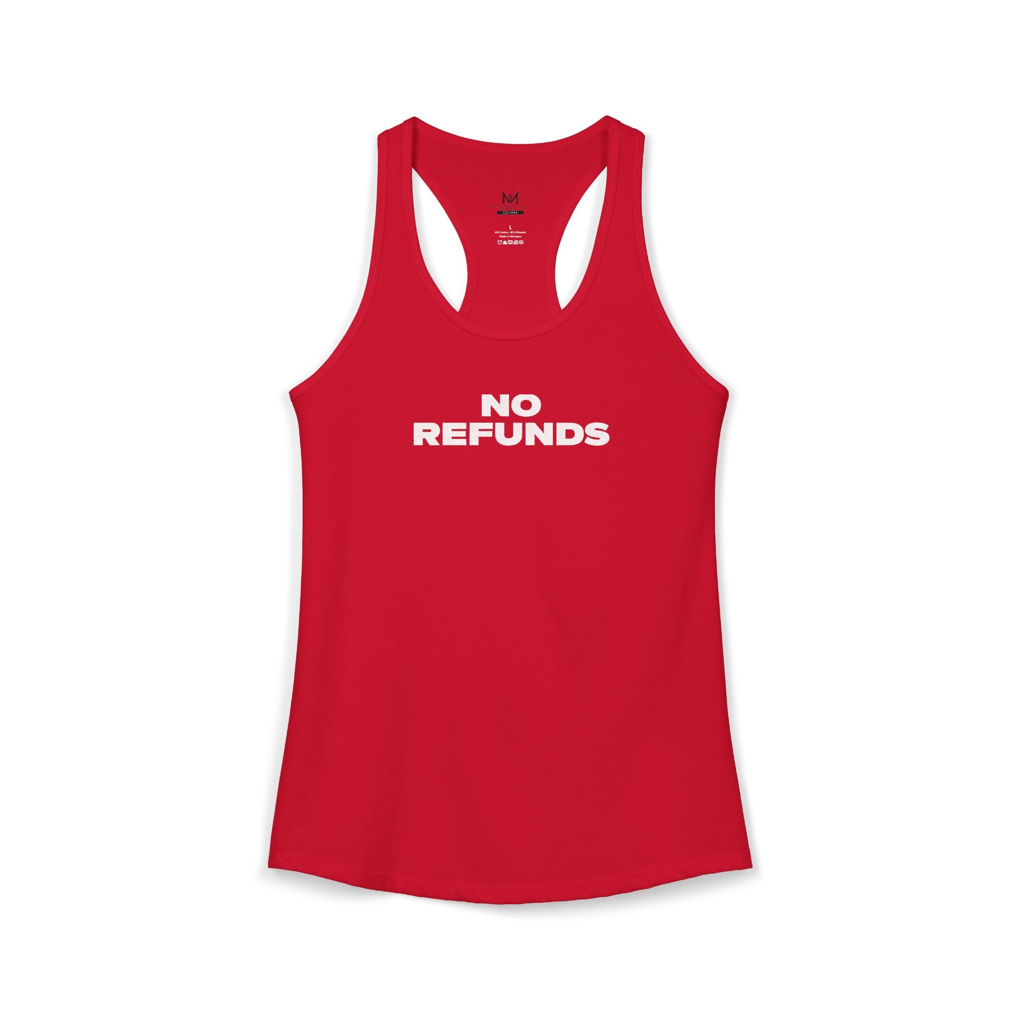 No Refunds - Women's Racerback Tank