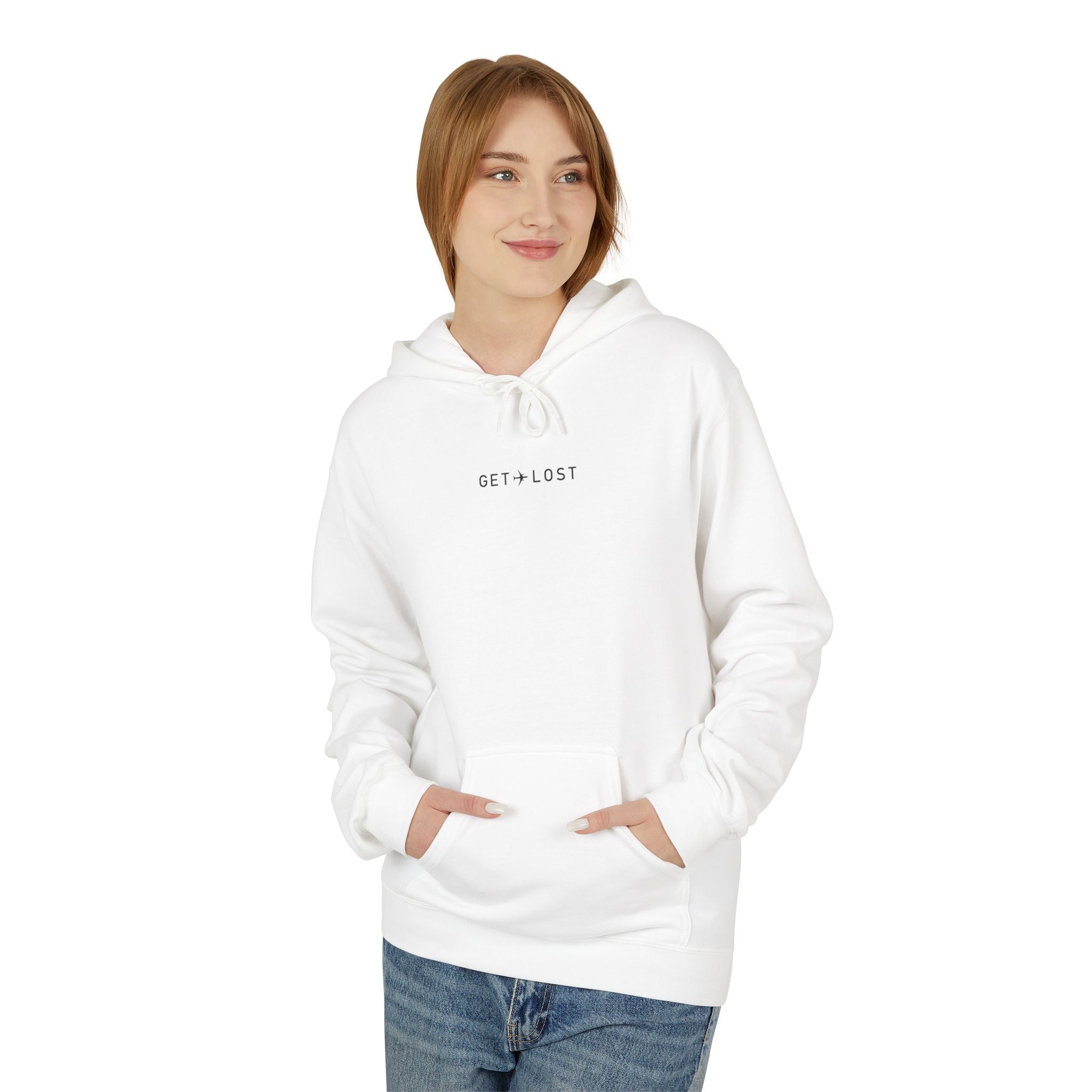 Get Lost - Unisex Midweight Fleece Hoodie
