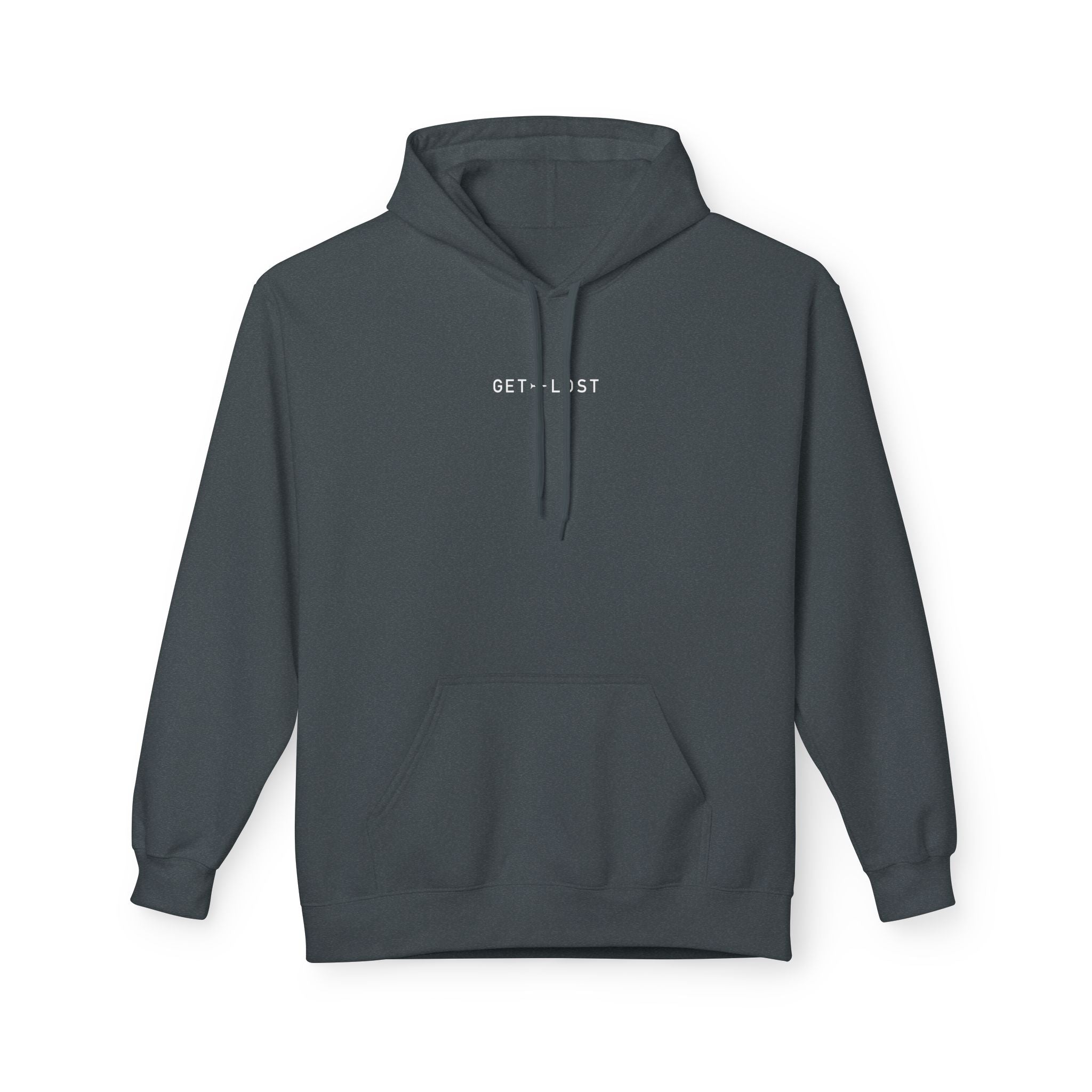 Get Lost - Unisex Midweight Fleece Hoodie
