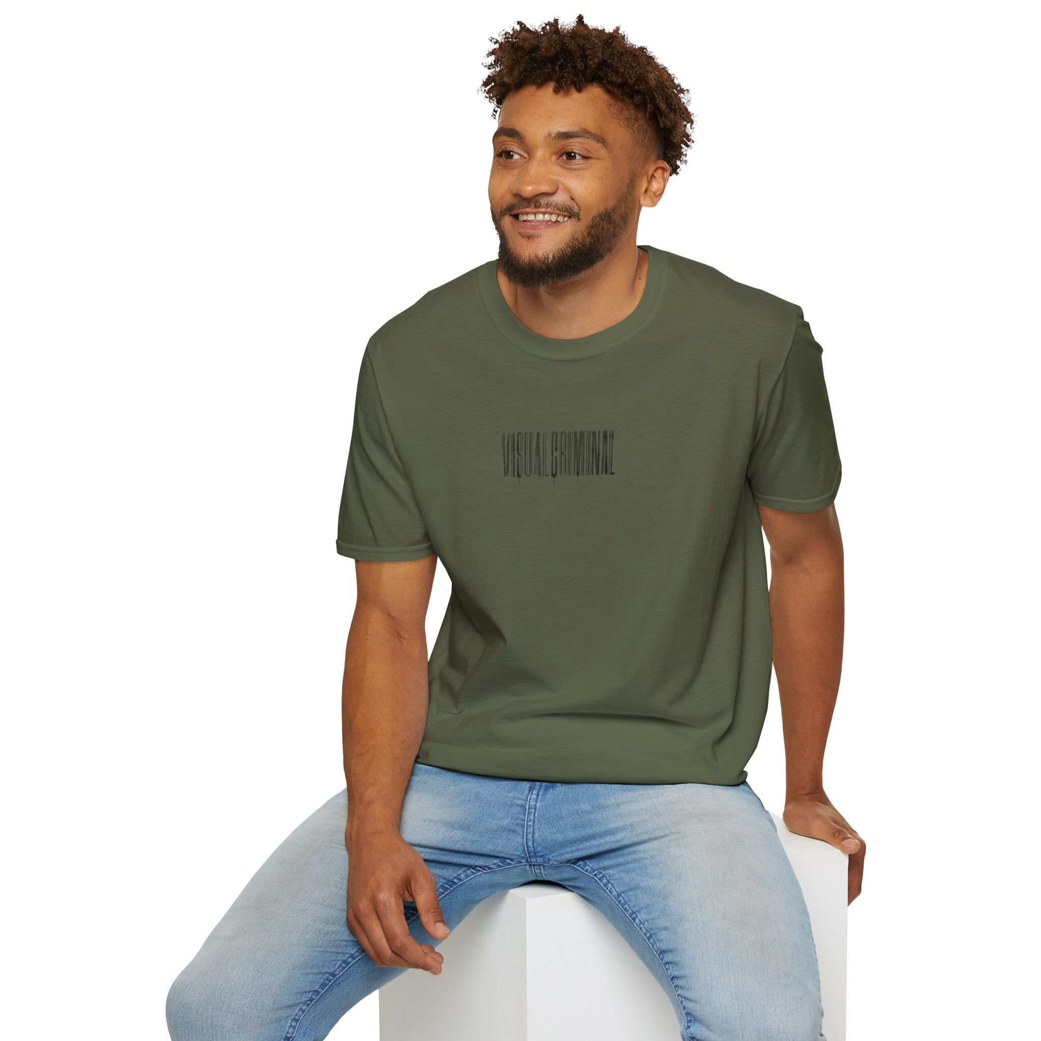 Visual Criminal Barcode - Unisex Tee
