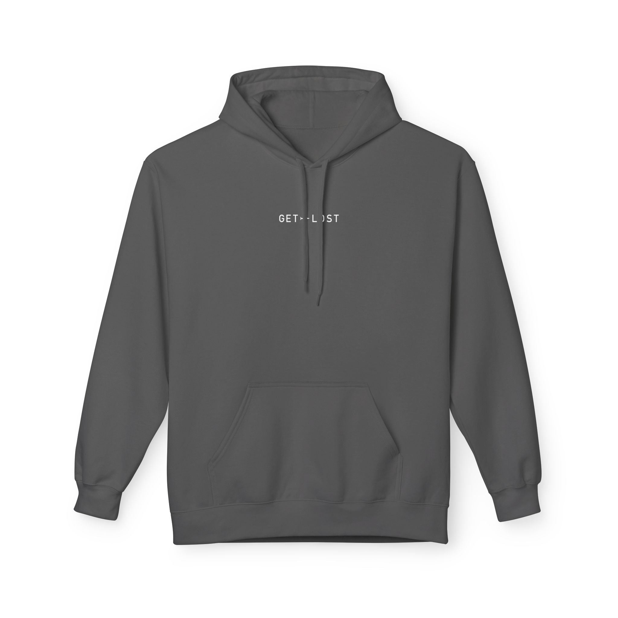 Get Lost - Unisex Midweight Fleece Hoodie