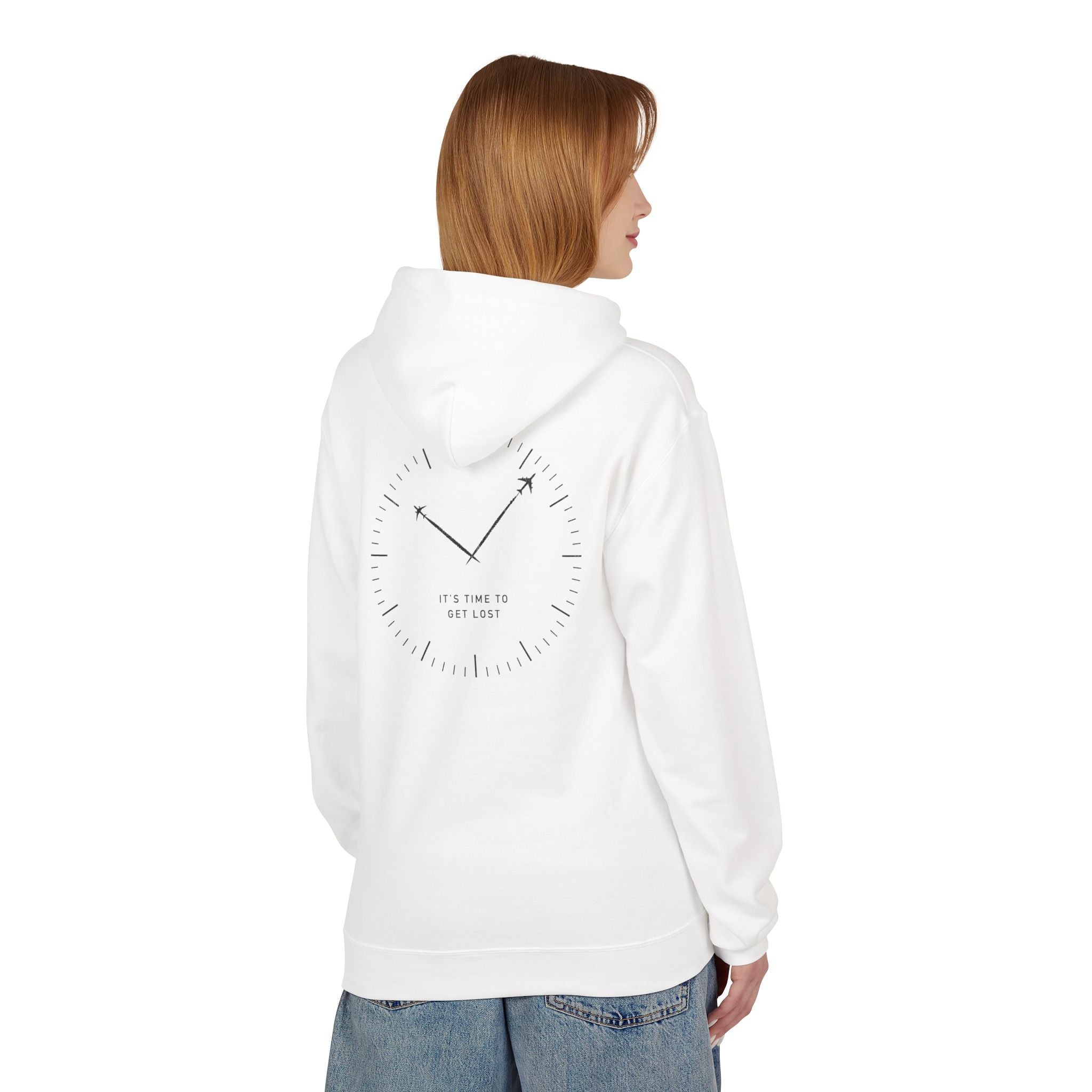 Get Lost - Unisex Midweight Fleece Hoodie