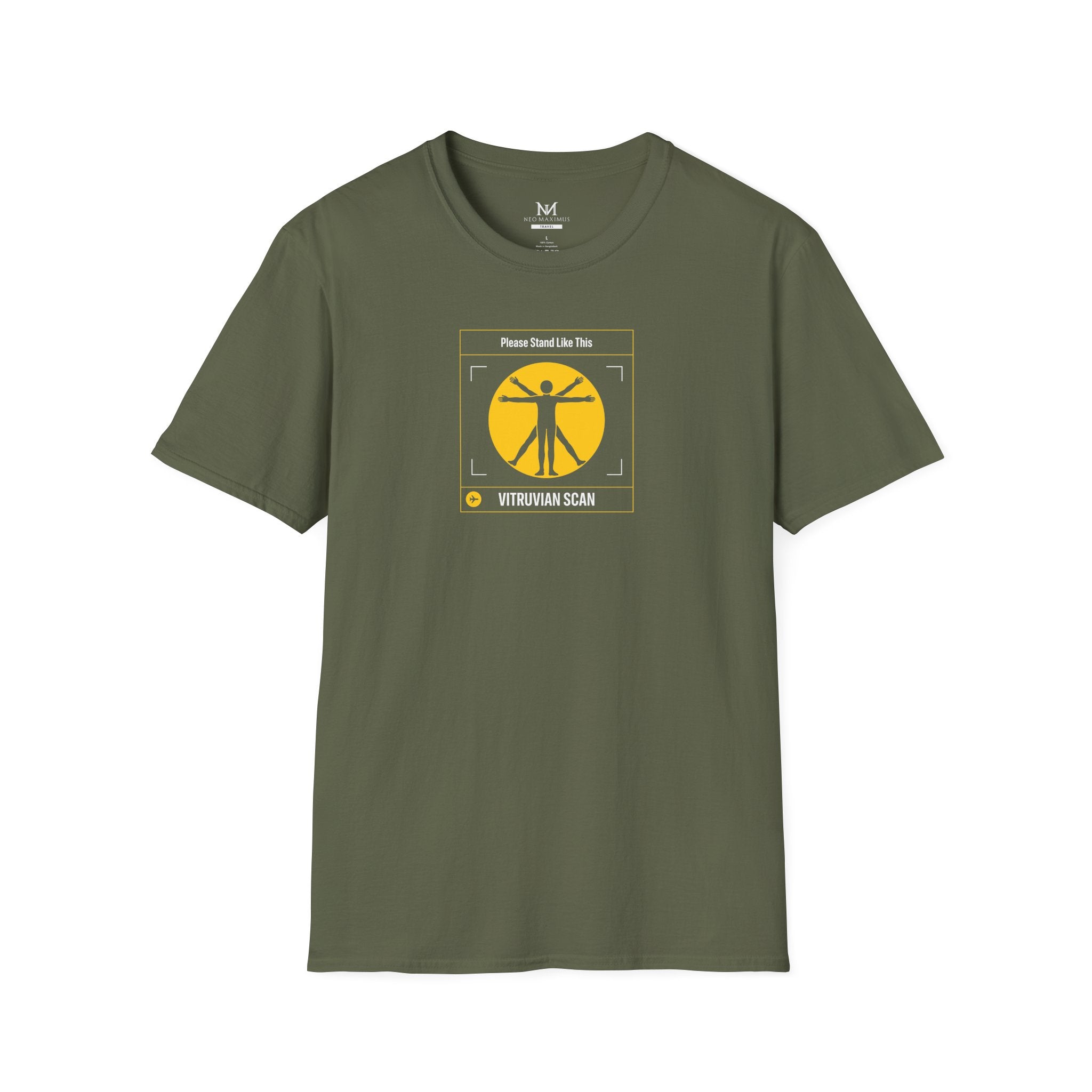 Vitruvian Scan - Unisex Softstyle Tee