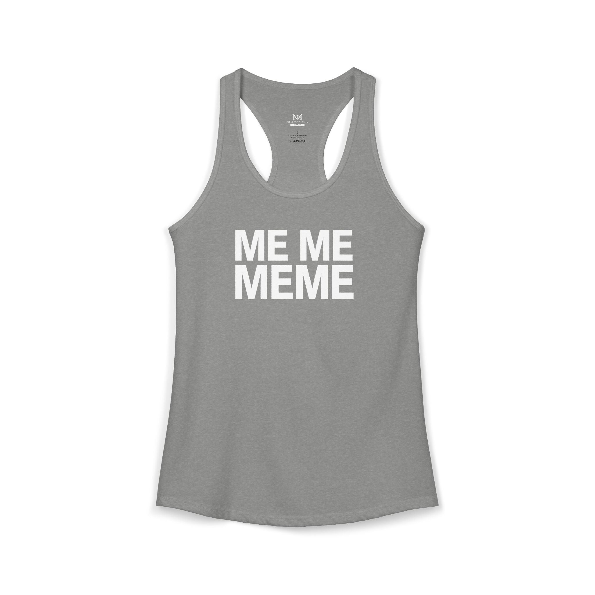 Me Me Meme - Women's Racerback Tank