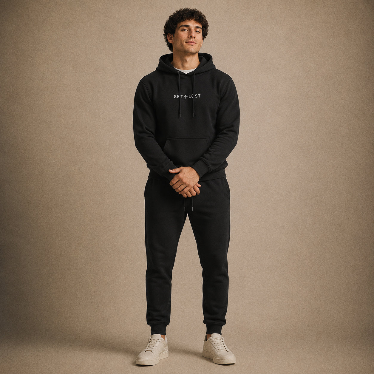 Get Lost - Unisex Midweight Fleece Hoodie